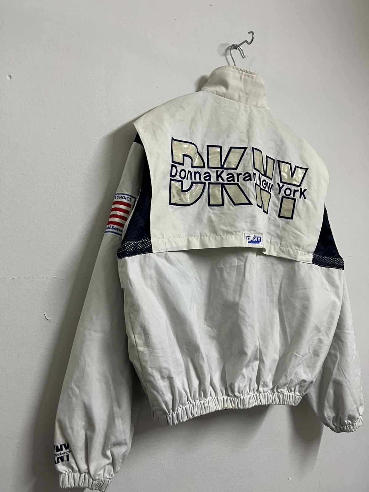 DKNY 💥 Vintage 90s DKNY Professional SPACE Jackets Size US L / EU 52-54 / 3 - 2 Thumbnail