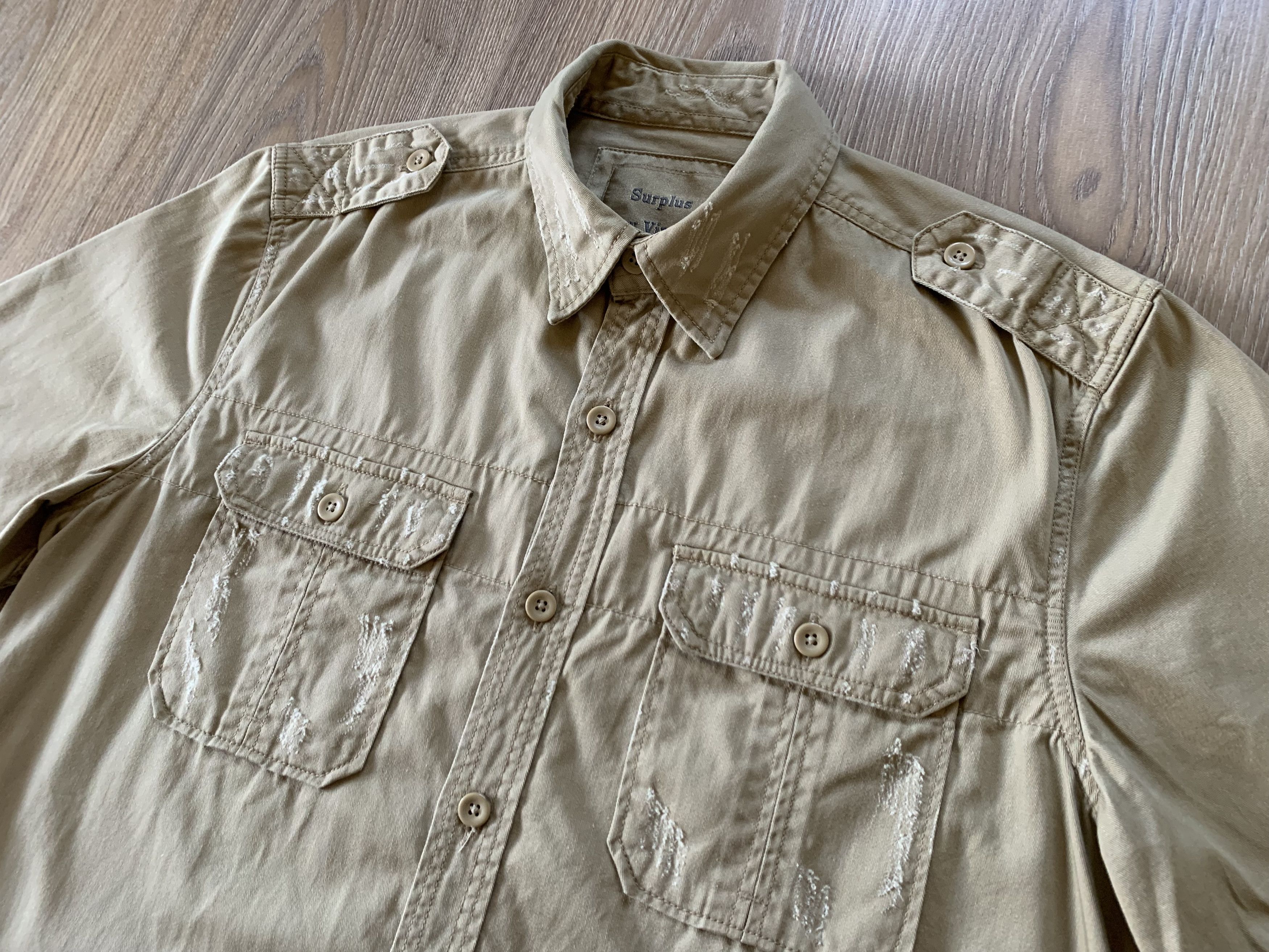 Surplus Raw Vintage Cologne Short Sleeve Shirt