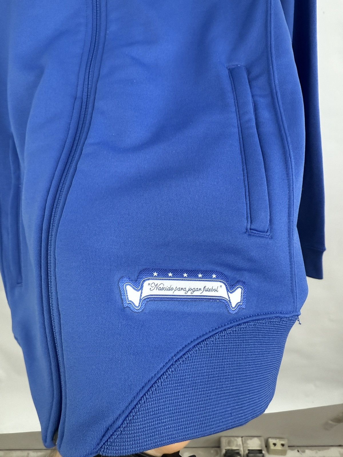 Nike 🇧🇷 Vintage 90s Nike Brazil Zip Hoodie Soccer Blokecore Y2K Size US S / EU 44-46 / 1 - 8 Thumbnail