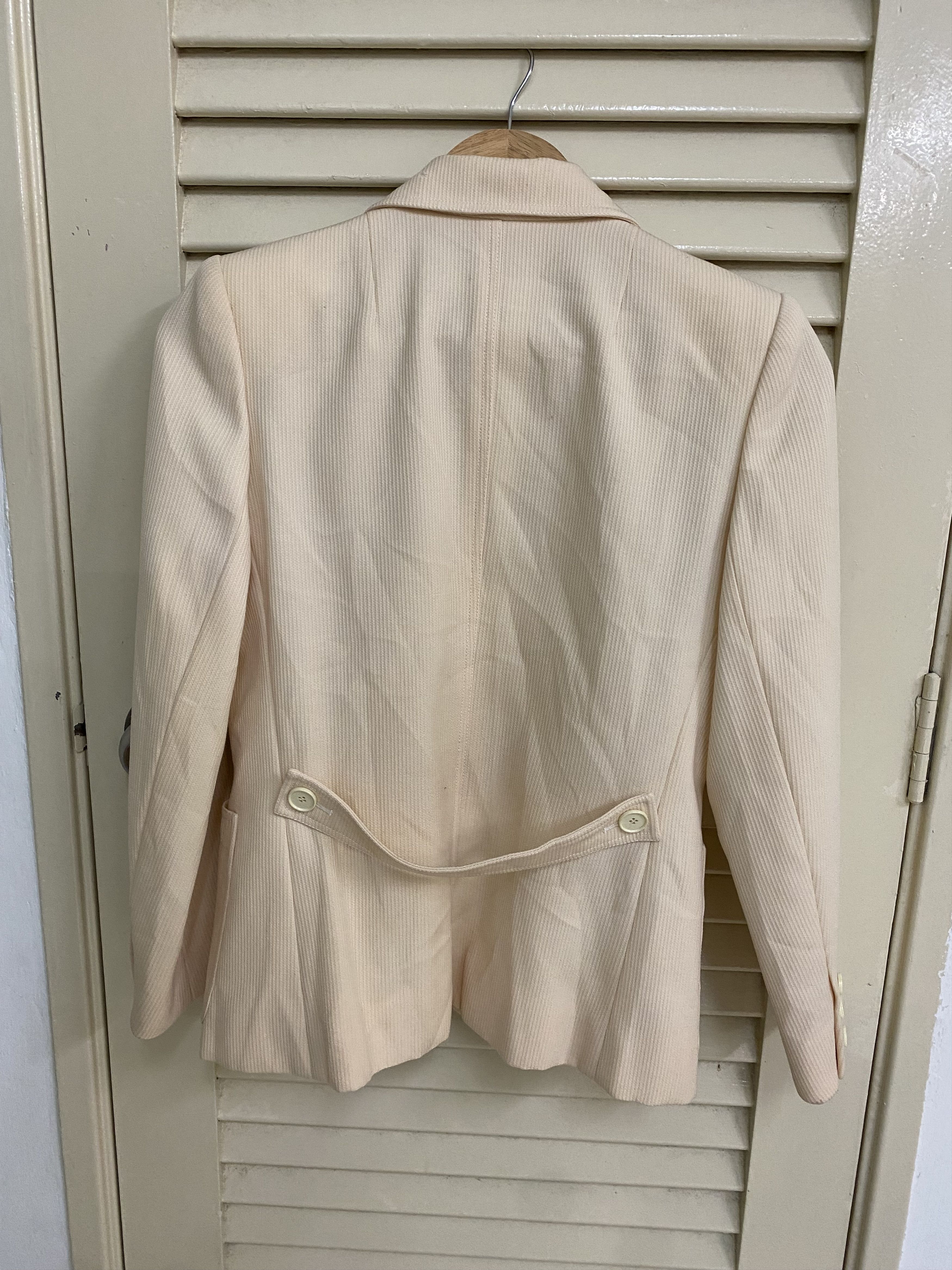 Givenchy Givenchy Women Belted Blazer Size S / US 4 / IT 40 - 2 Thumbnail