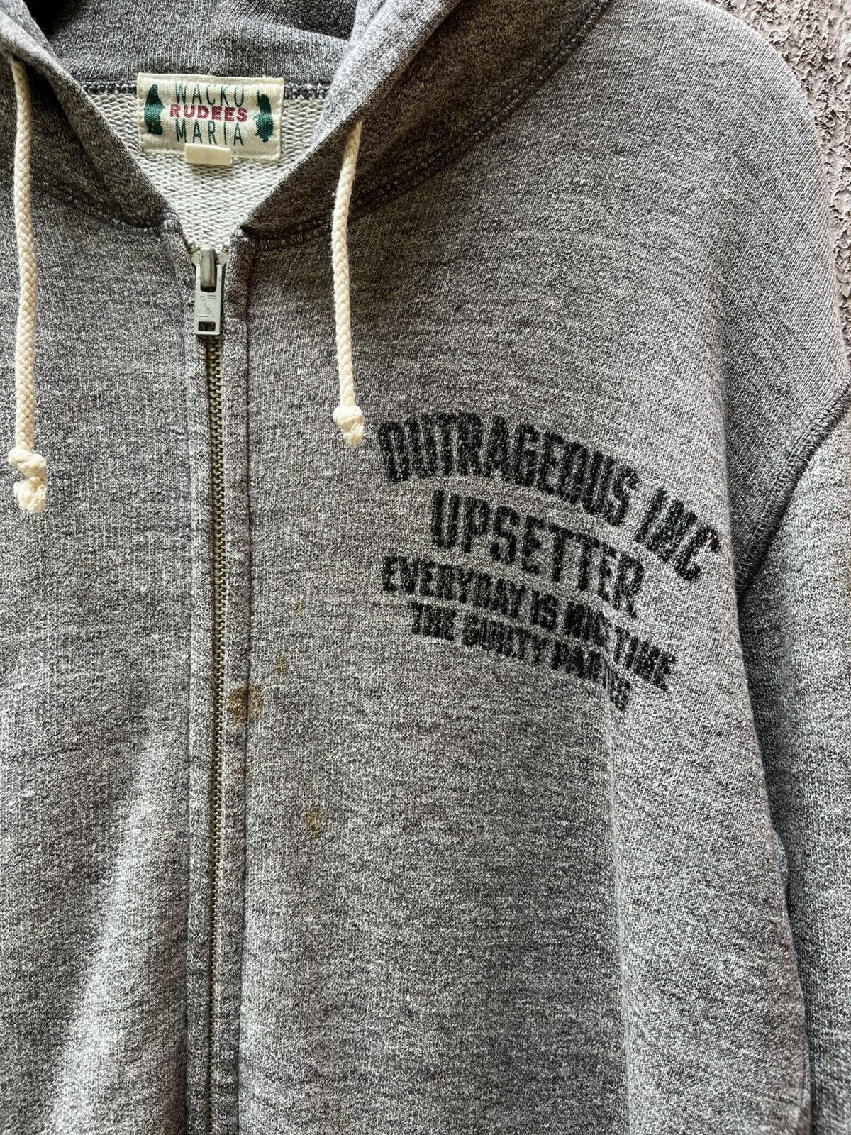 Japanese Brand × Wacko Maria Wacko Maria Rudees Zip Hoodie Size US S / EU 44-46 / 1 - 6 Thumbnail