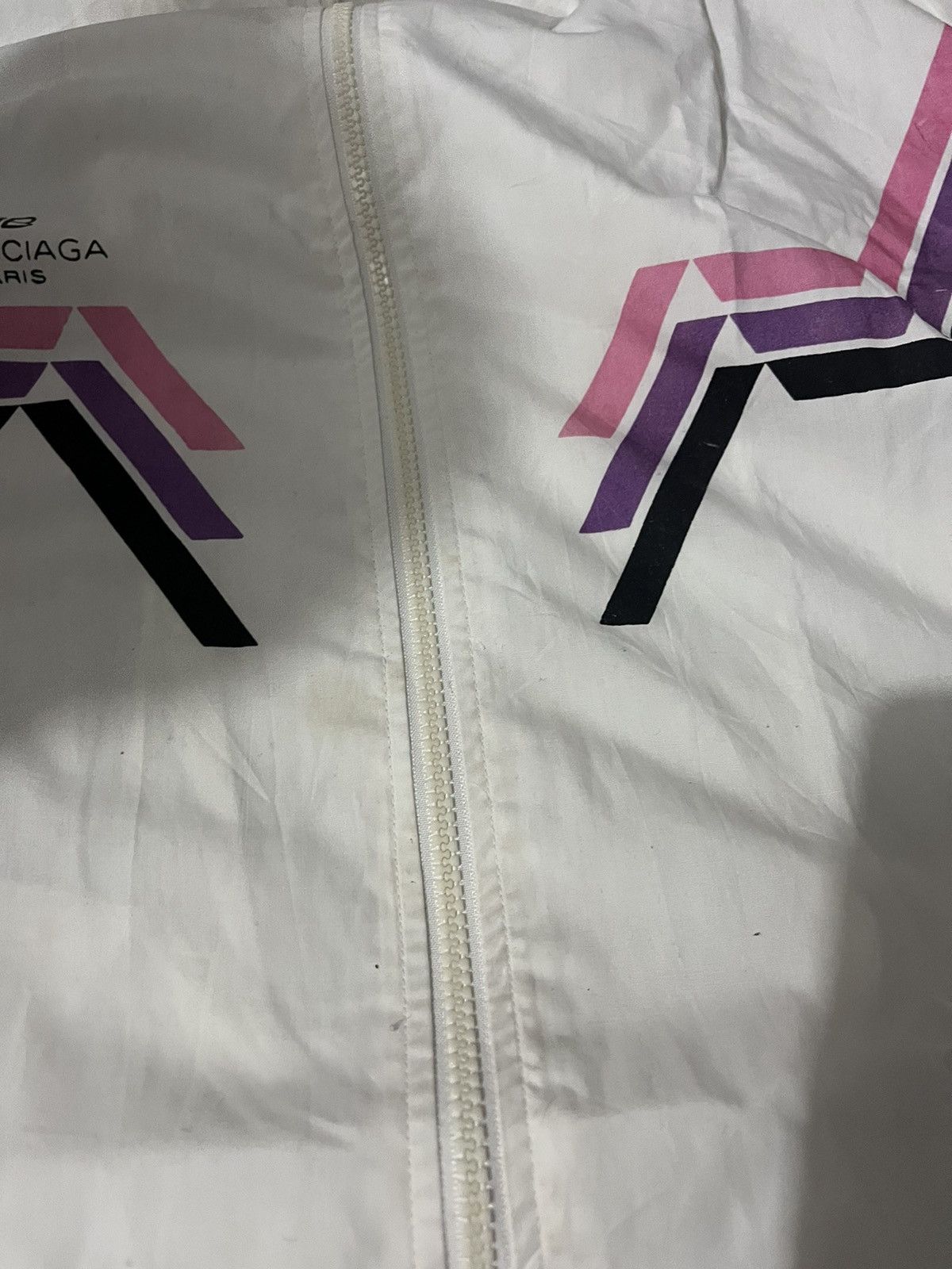 Balenciaga Vintage 80s Balenciaga Sport Jacket Big Logo Size US M / EU 48-50 / 2 - 9 Thumbnail