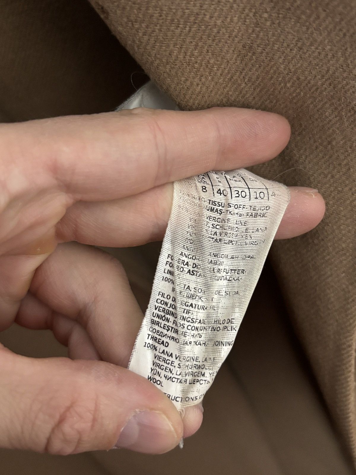 Max Mara S Max Mara Wool Silk Vintage Luxury Double Breasted Coat Size M / US 6-8 / IT 42-44 - 18 Thumbnail
