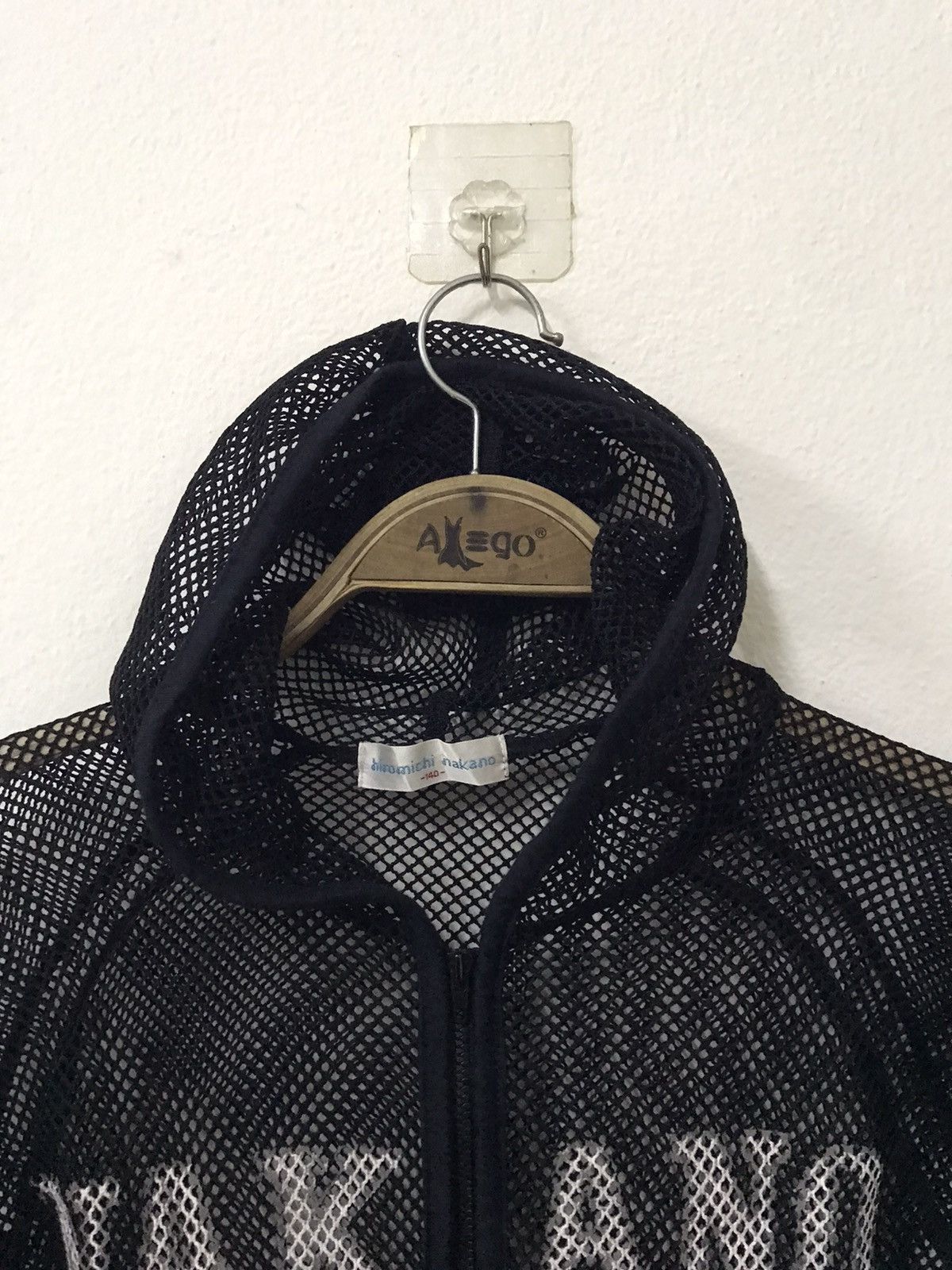 Japanese Brand Supercrazy hiromichi nakano mesh hoodie punk style Size XS / US 0-2 / IT 36-38 - 8 Thumbnail