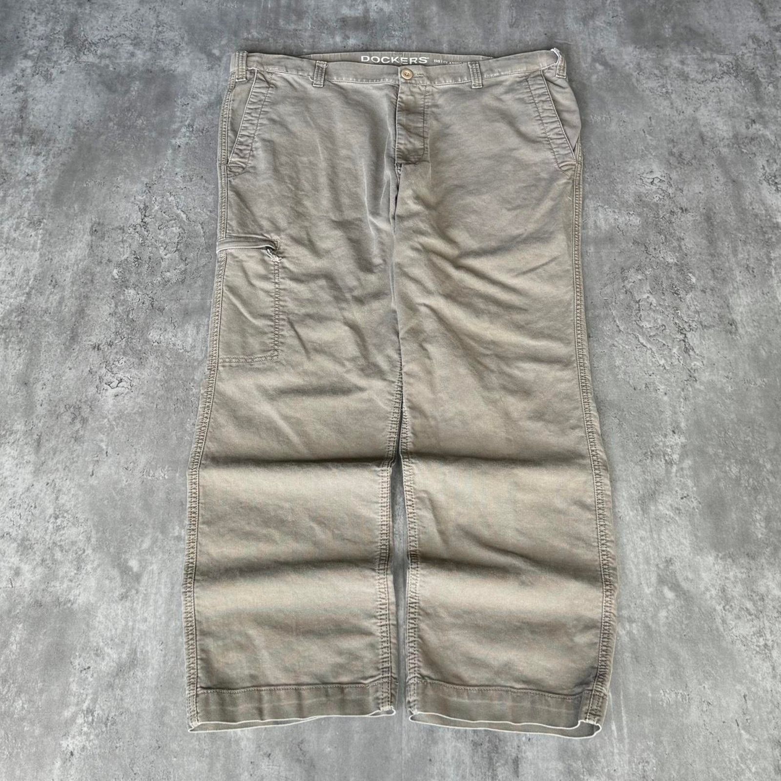 Carhartt × Dockers × Vintage Vintage Y2K Carhartt Style Earth Toned Cargo Tech Pants Size US 44 / EU 60 - 1 Thumbnail
