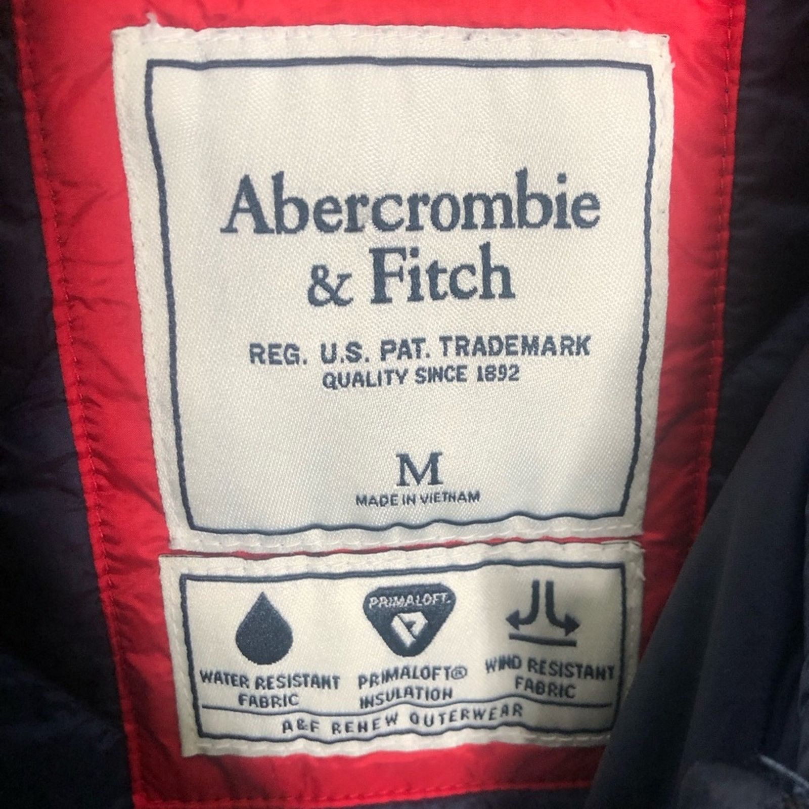 Abercrombie & Fitch Abercrombie & Fitch Quilted Puffer Jacket —Medium— Blue Size M / US 6-8 / IT 42-44 - 5 Thumbnail