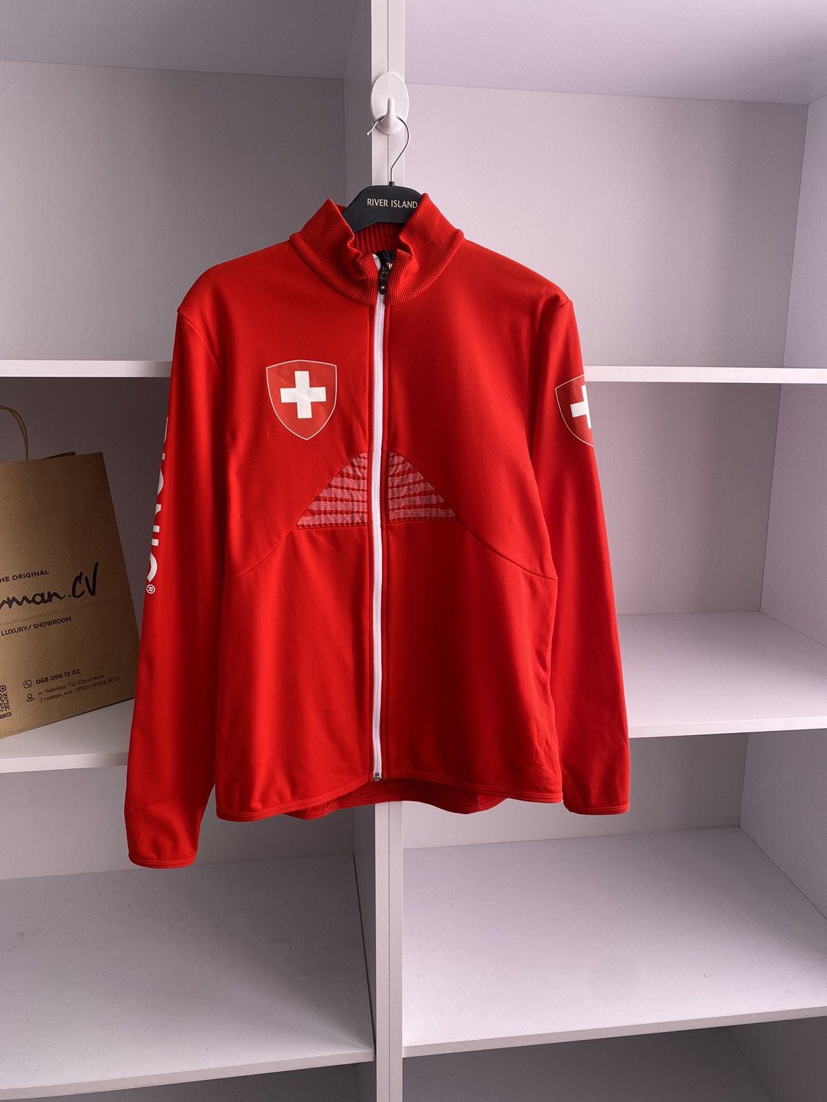 Designer × Vintage Vintage X Bionic Swiss Termo zip long sleeve shirt Size US L / EU 52-54 / 3 - 4 Thumbnail