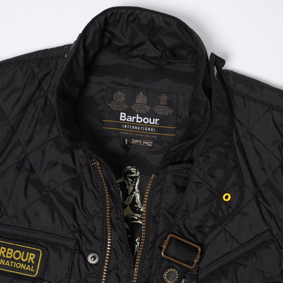 Barbour Barbour International Quilted Black Nylon Jacket Multipocket Size US S / EU 44-46 / 1 - 16 Thumbnail
