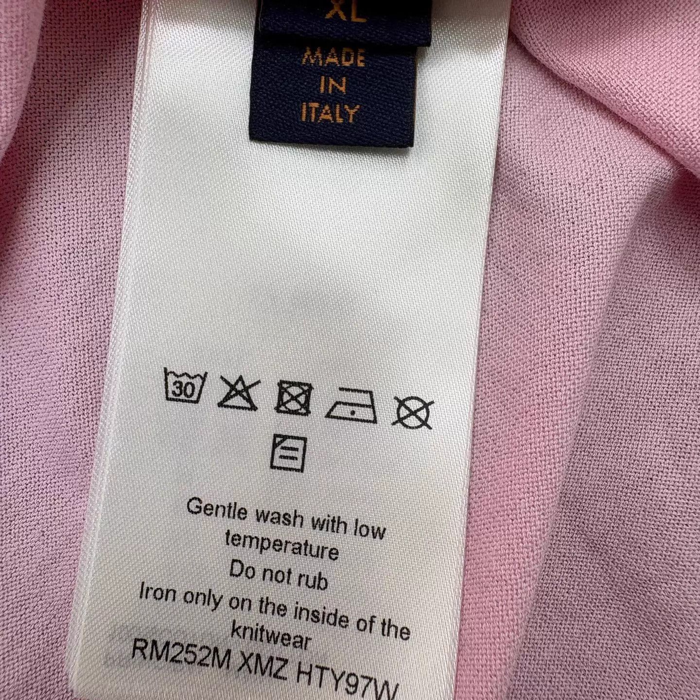 Louis Vuitton Louis Vuitton x Nigo Pink SS T XL New Size XL / US 12-14 / IT 48-50 - 7 Thumbnail