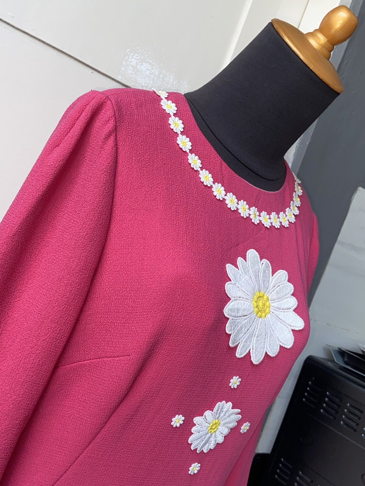 Dolce & Gabbana DOLCE & GABBANA Flower Motive Dress Size XS / US 0-2 / IT 36-38 - 10 Thumbnail