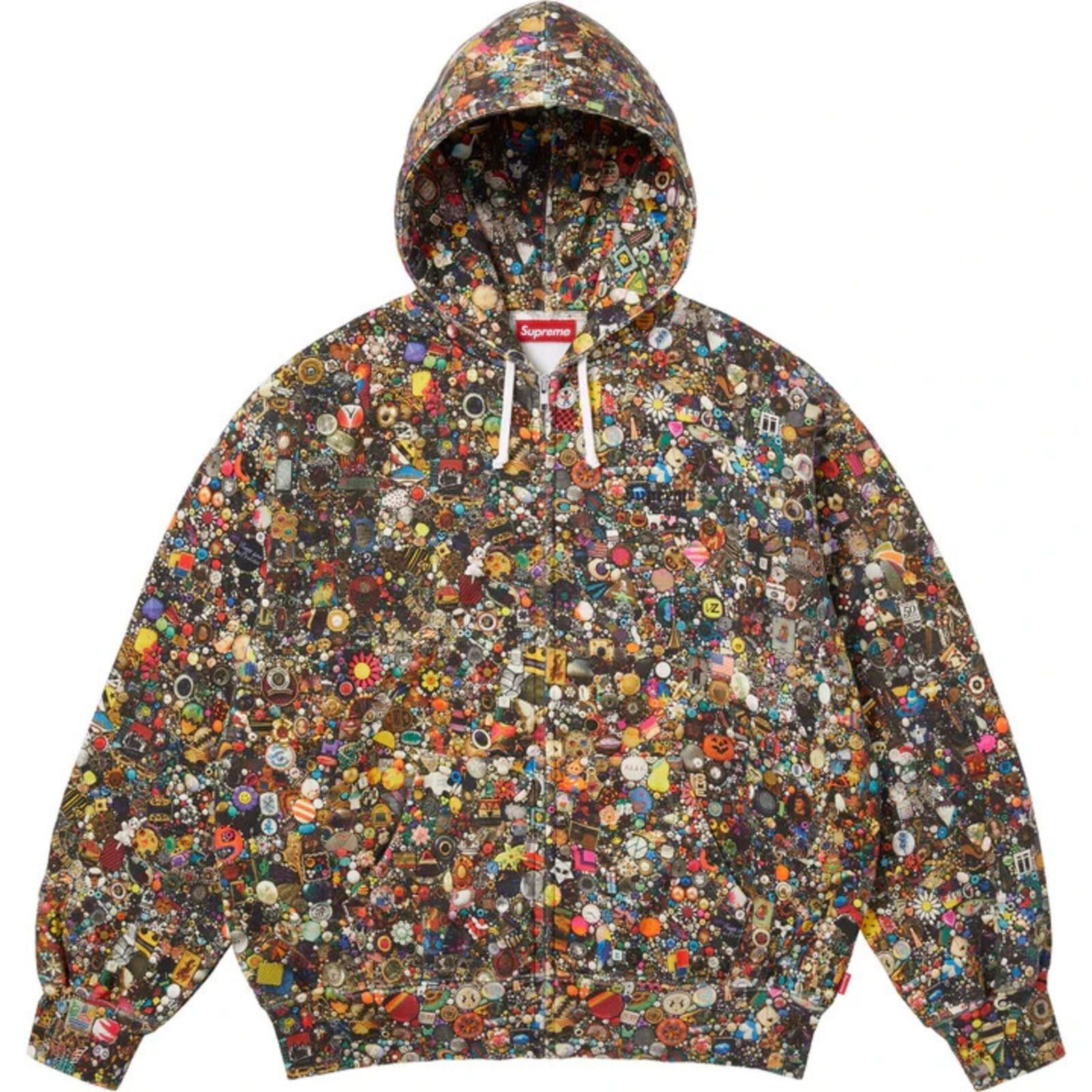 Supreme × Toy Machine Supreme Toy Machine Devil Zip Up Hooded