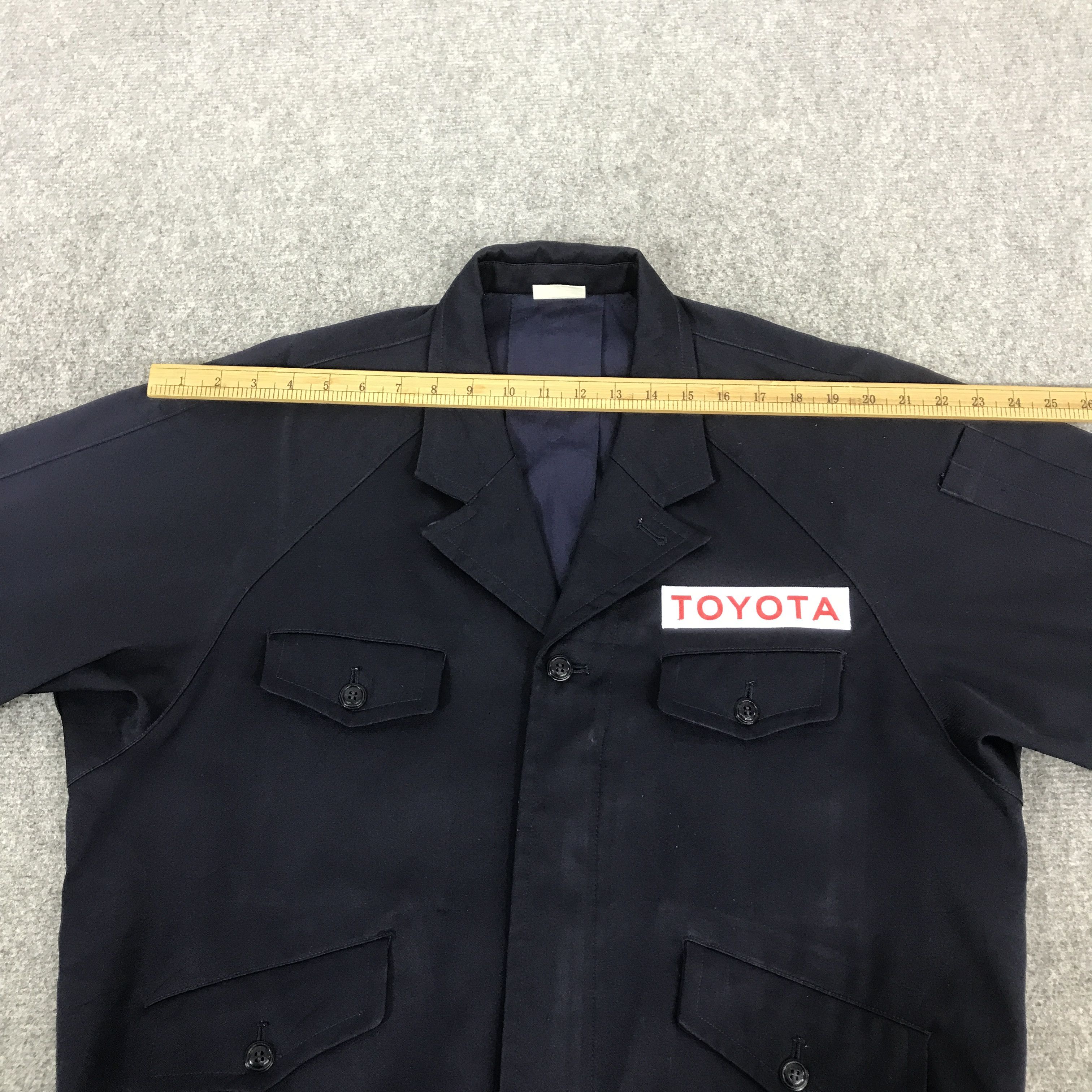 Japanese Brand TOYOTA RACING NAVY CUSTOM JACKET K72B13 Size US L / EU 52-54 / 3 - 5 Thumbnail
