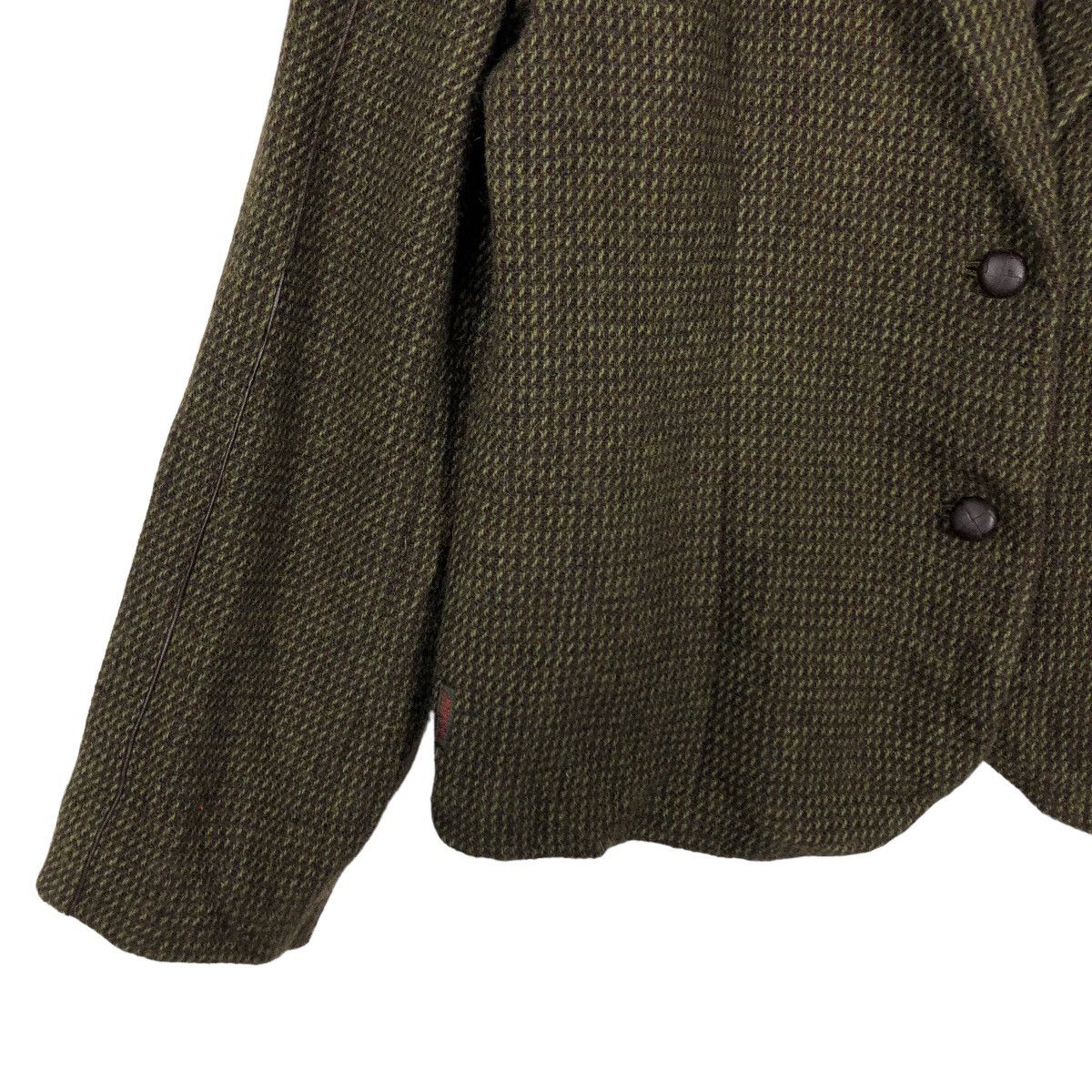 Issey Miyake 🔥Herringbone Wool Work Jacket Modemoiselle Non Non Japan Size M / US 6-8 / IT 42-44 - 3 Thumbnail