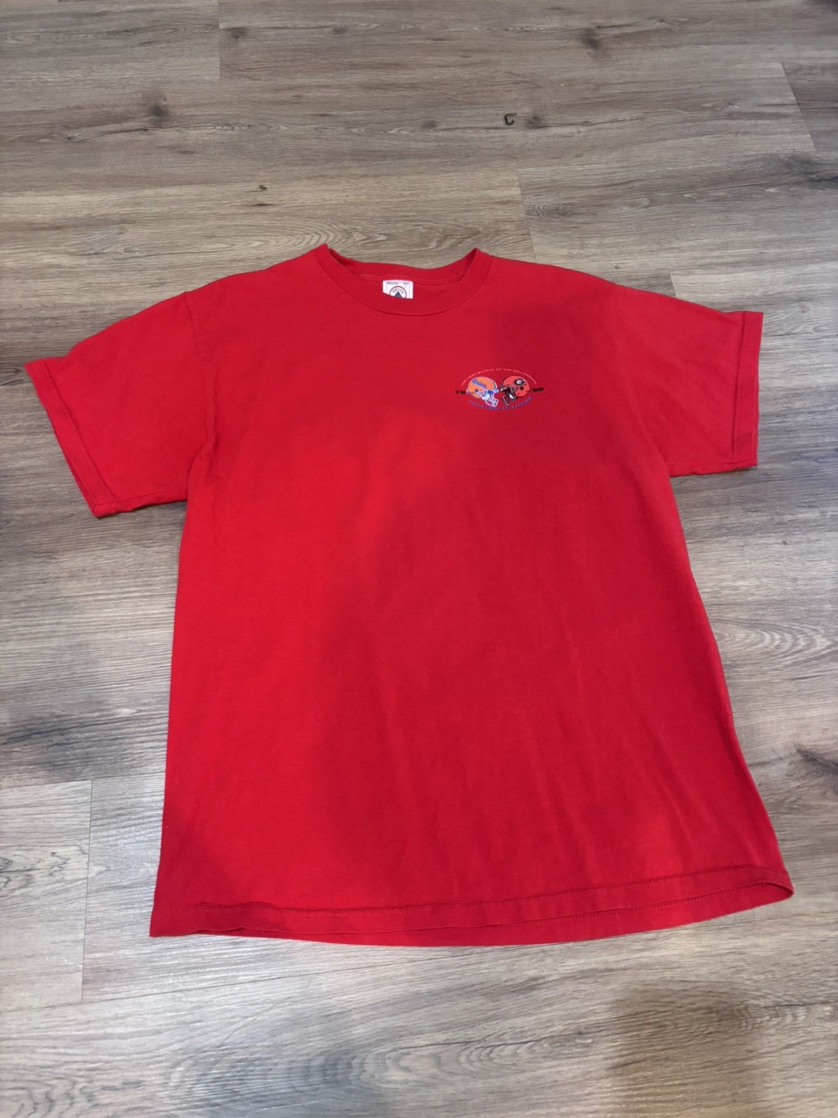 Delta Vintage 1999 Georgia Bulldogs SEC T Shirt Size L Size US L / EU 52-54 / 3 - 5 Thumbnail
