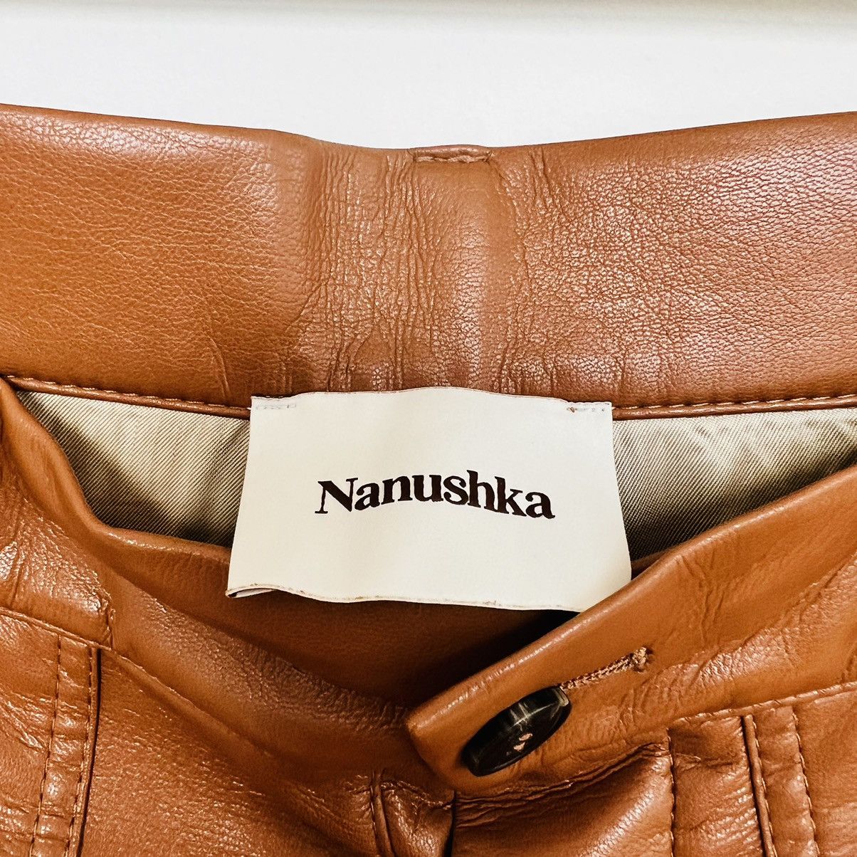 Nanushka Nanushka Okobor leather Shirt and 5-pockets Pants Size US L / EU 52-54 / 3 - 9 Thumbnail