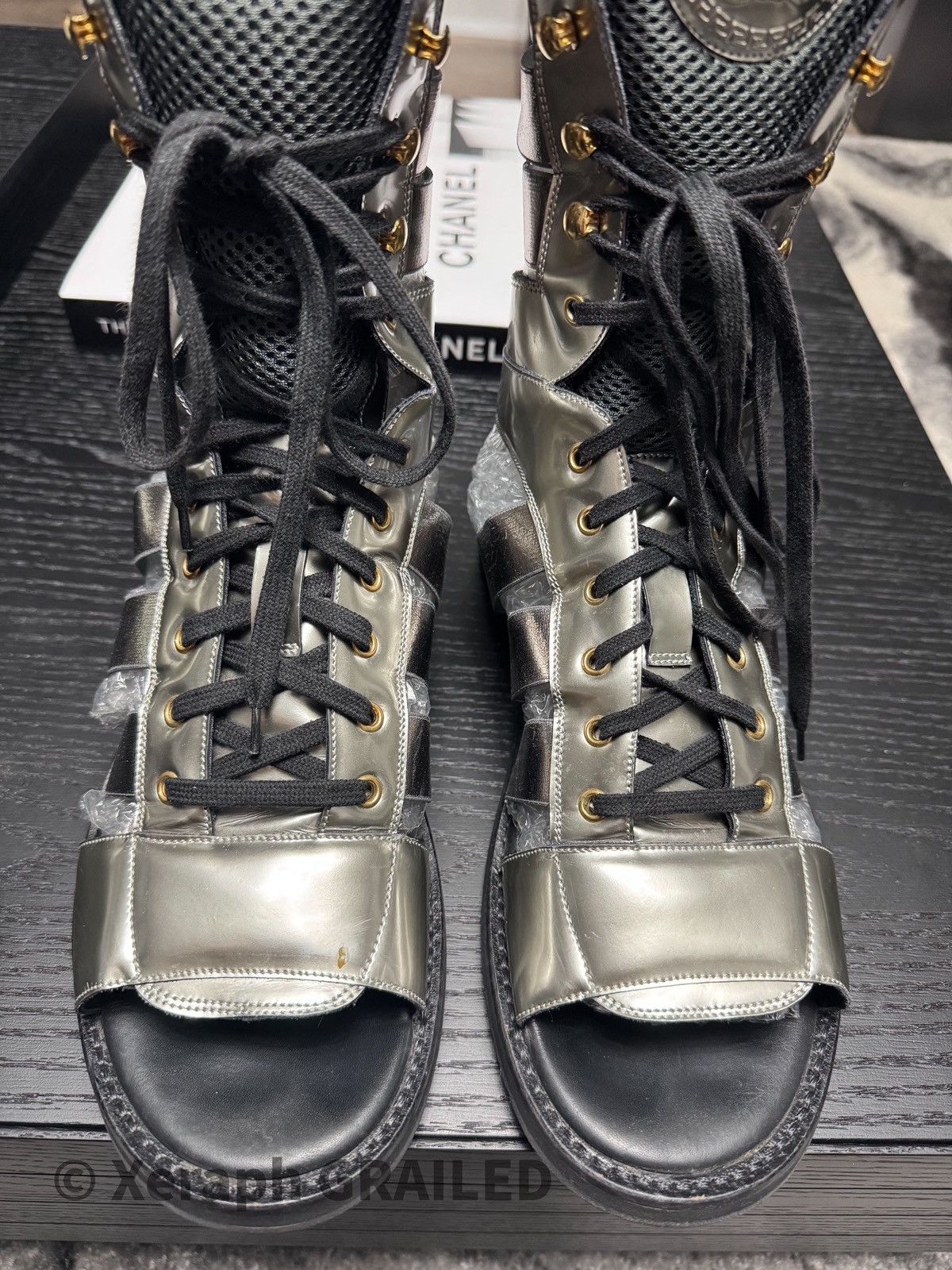 Versace Versace SS13 Runway Gladiator Sandals Sz 43 EU 10 US Size US 10 / EU 43 - 10 Thumbnail