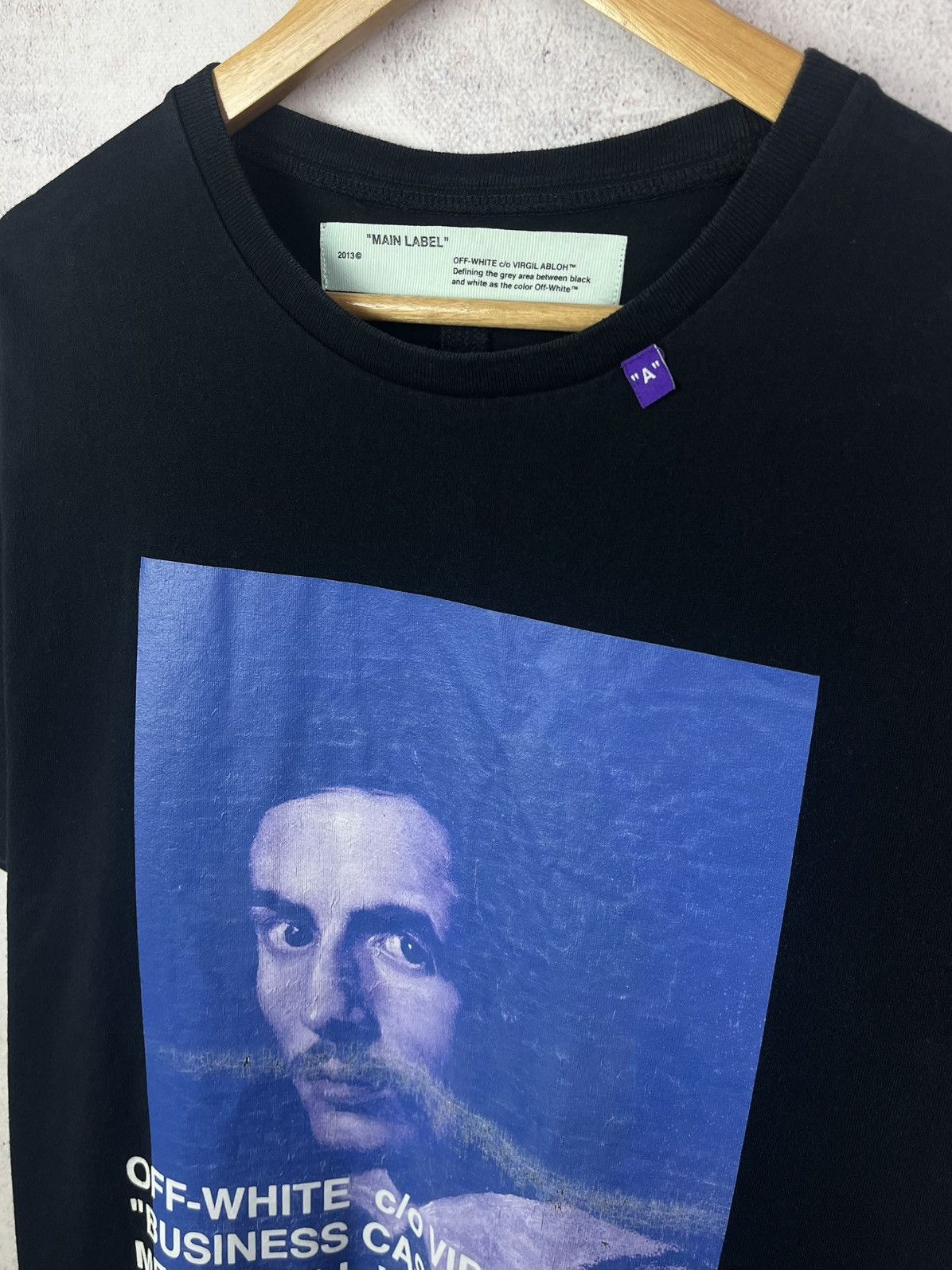 Off-White Off-White Business Casual Oversized T-Shirt Rare Hype Y2K Size US M / EU 48-50 / 2 - 4 Thumbnail