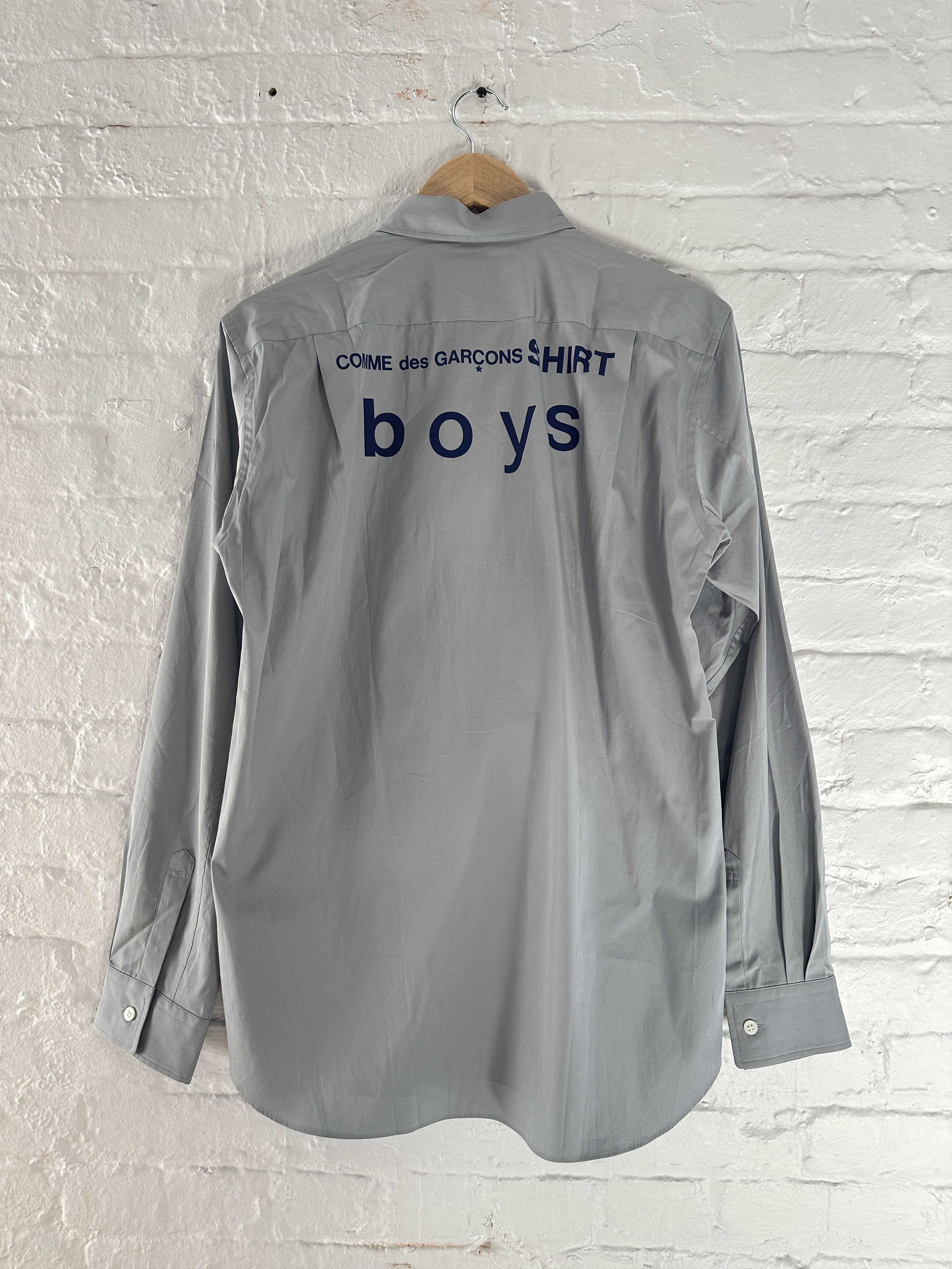 Comme des Garcons Comme des Garcons SHIRT boy Logo Button Up Shirt Size US M / EU 48-50 / 2 - 1 Thumbnail