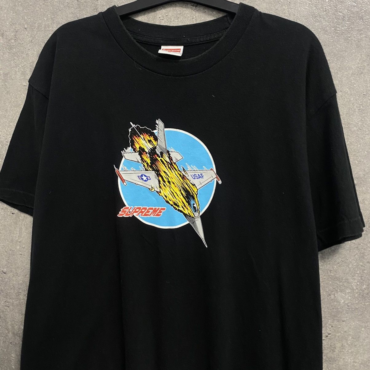 Supreme Supreme T Shirt Big Logo USAF Size US M / EU 48-50 / 2 - 3 Thumbnail
