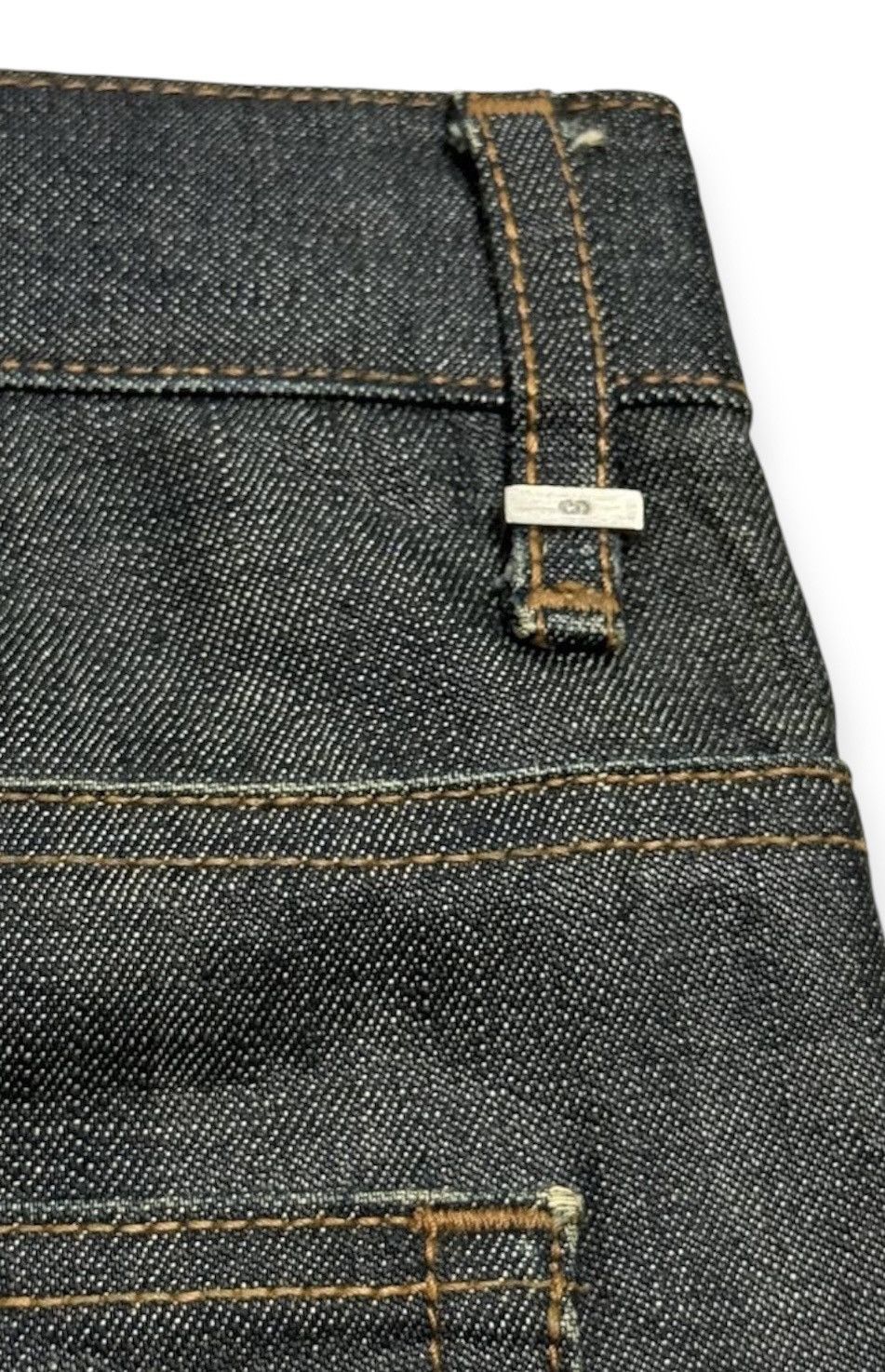Dior AW07 Dior Homme “Navigate” Wax Coated Denim Size US 28 / EU 44 - 7 Thumbnail