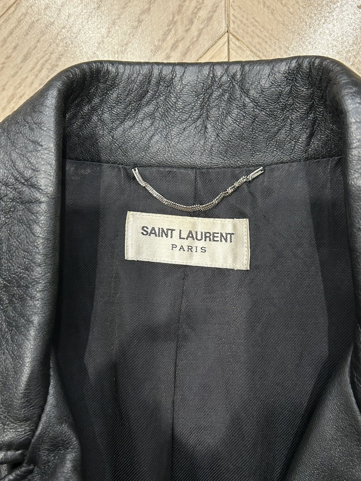 Saint Laurent Paris RARE SS16 FRINGE PYTHON Size US S / EU 44-46 / 1 - 6 Thumbnail