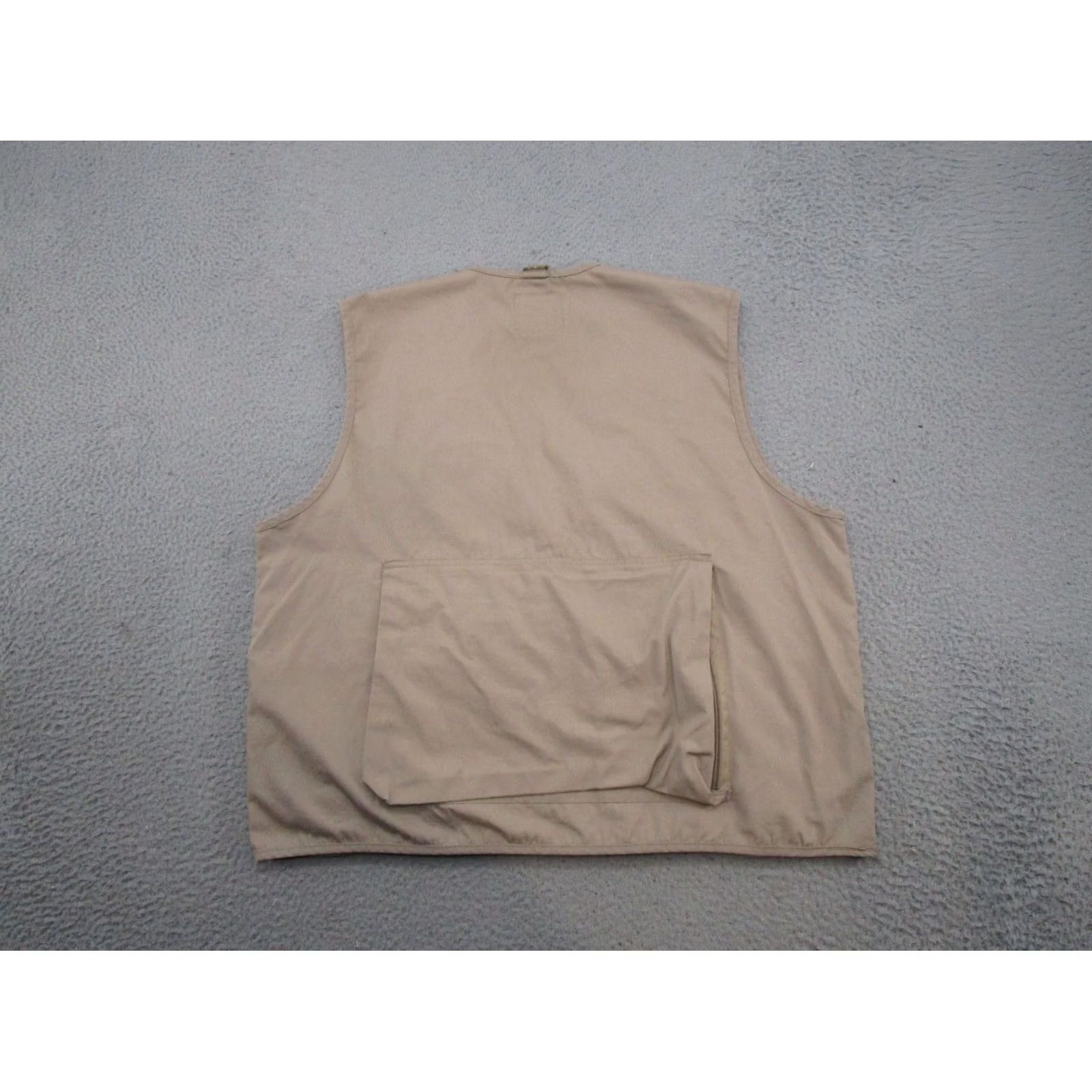 Vintage Uncle Milty Vest Men Size L Beige Khaki Tan Multi-Pocket Fly Fishing Hunting Fish Game Bag Size US L / EU 52-54 / 3 - 7 Thumbnail