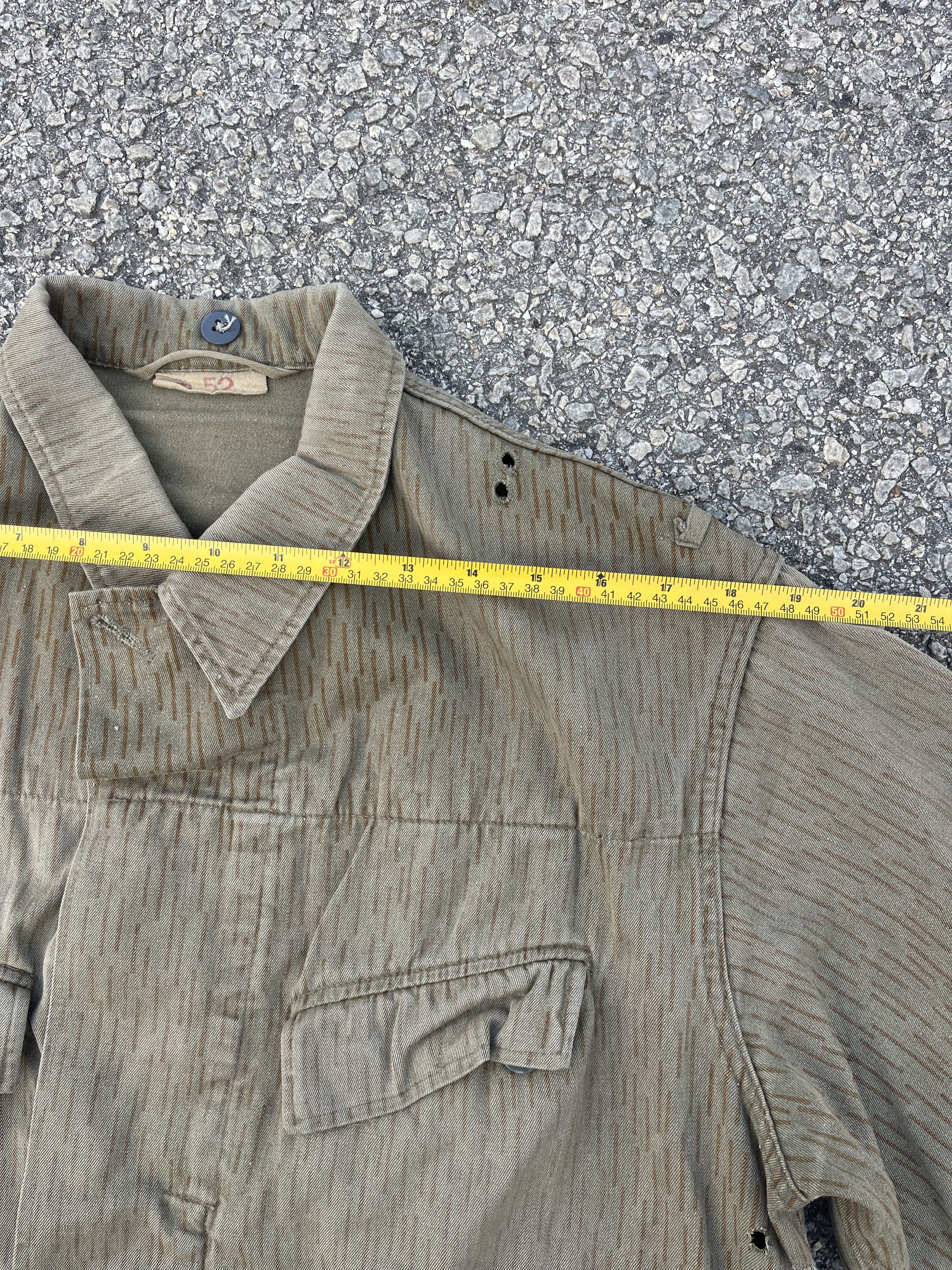 Vintage Vintage 60s East Germany Camouflage Rain Drop Jacket Size US L / EU 52-54 / 3 - 16 Thumbnail