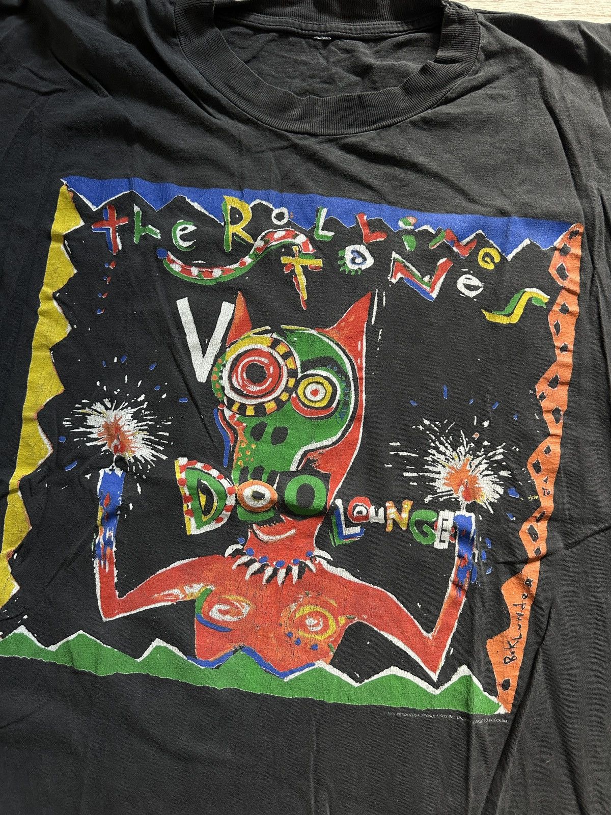 The Rolling Stones The Rolling Stones Vintage Printed T-Shirt Doo Lounge Size US XL / EU 56 / 4 - 4 Thumbnail