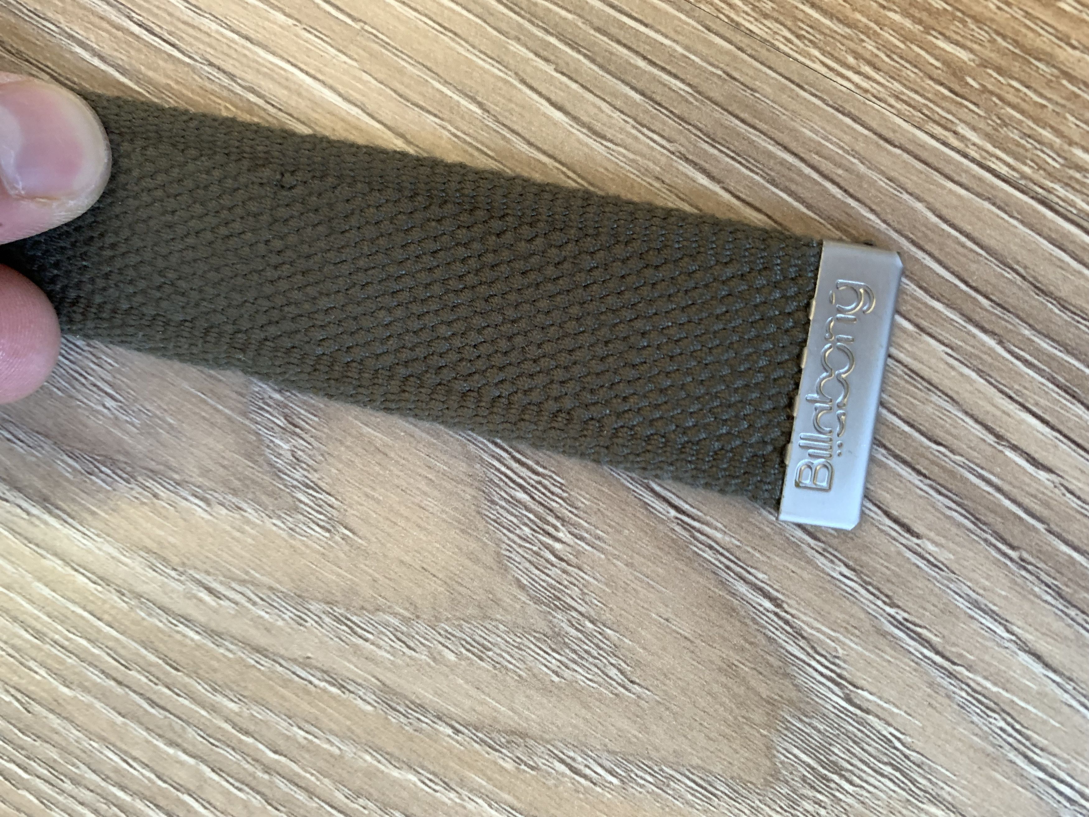 Billabong Billabong Khaki Textile Belt Size ONE SIZE - 7 Thumbnail