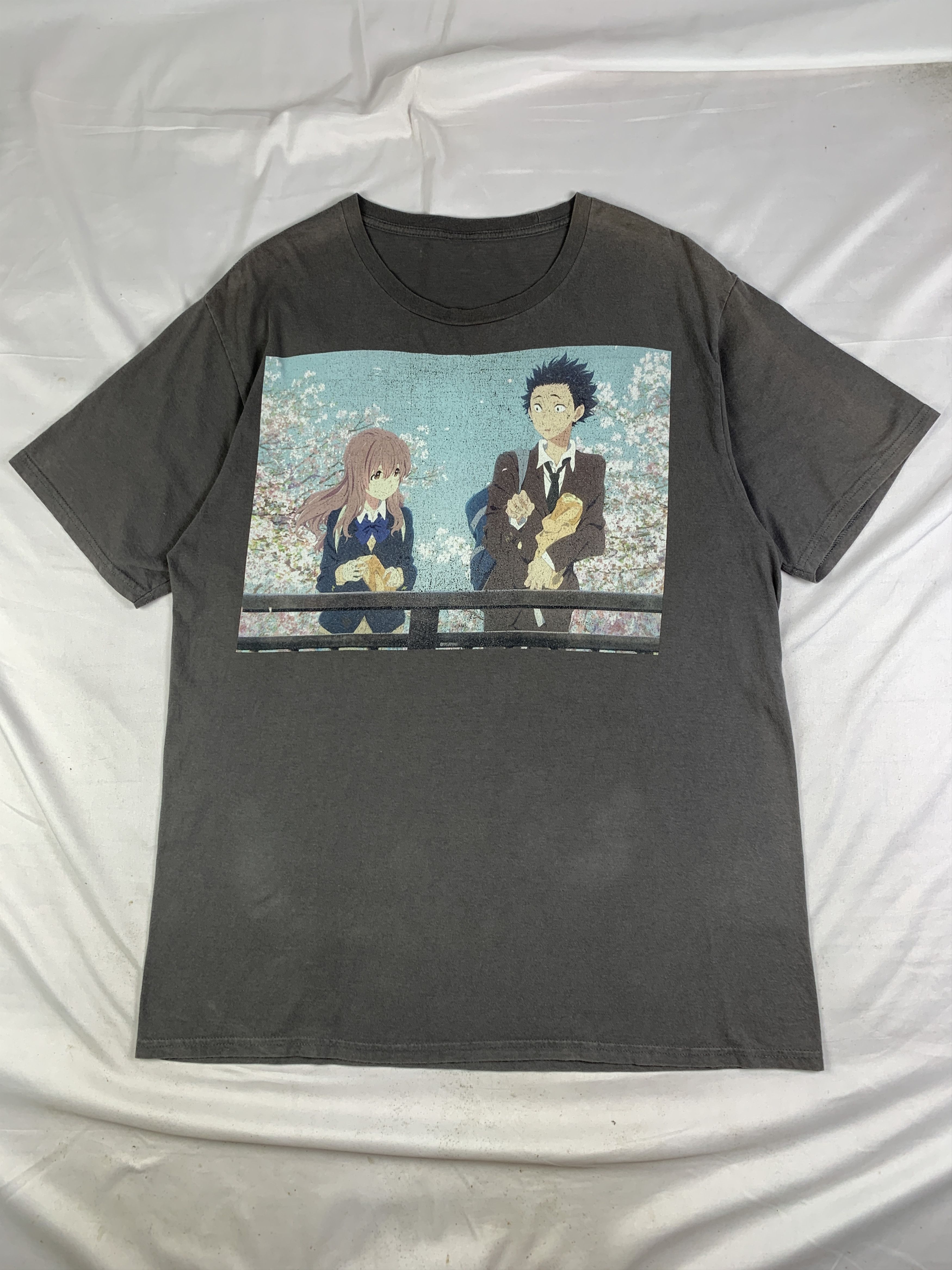 Anime 2016 Koe no Katachi (Silent Voice) Anime Movie Tee (L) Size US L / EU 52-54 / 3 - 1 Thumbnail