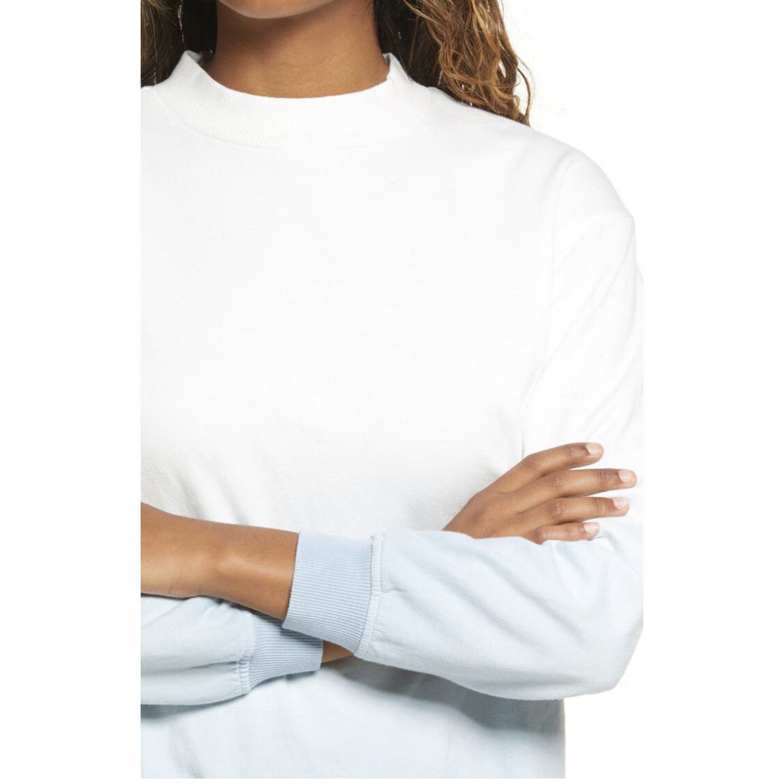 BP. BP Dip Dye Crewneck Cotton Blend Sweatshirt women M A003131 Size M / US 6-8 / IT 42-44 - 4 Thumbnail