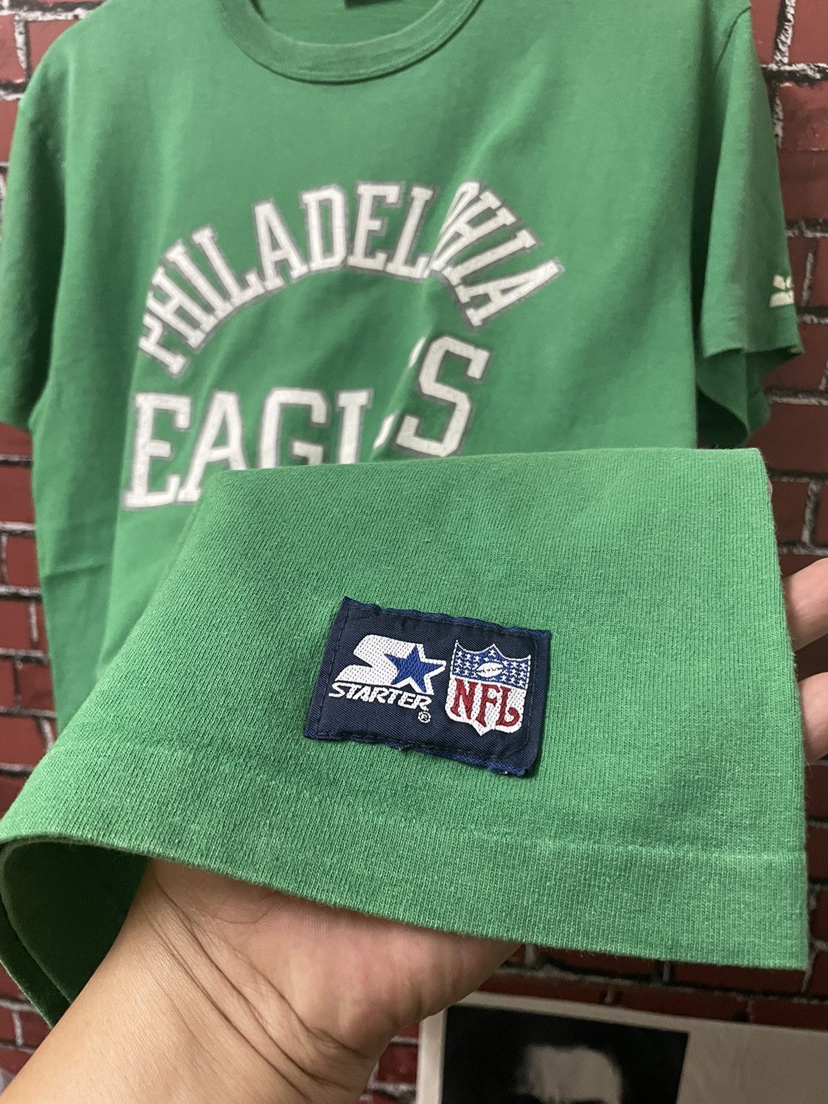 NFL × Starter × Vintage Vintage NFL PHILADELPHIA EAGLES 80/90s Size US L / EU 52-54 / 3 - 5 Thumbnail