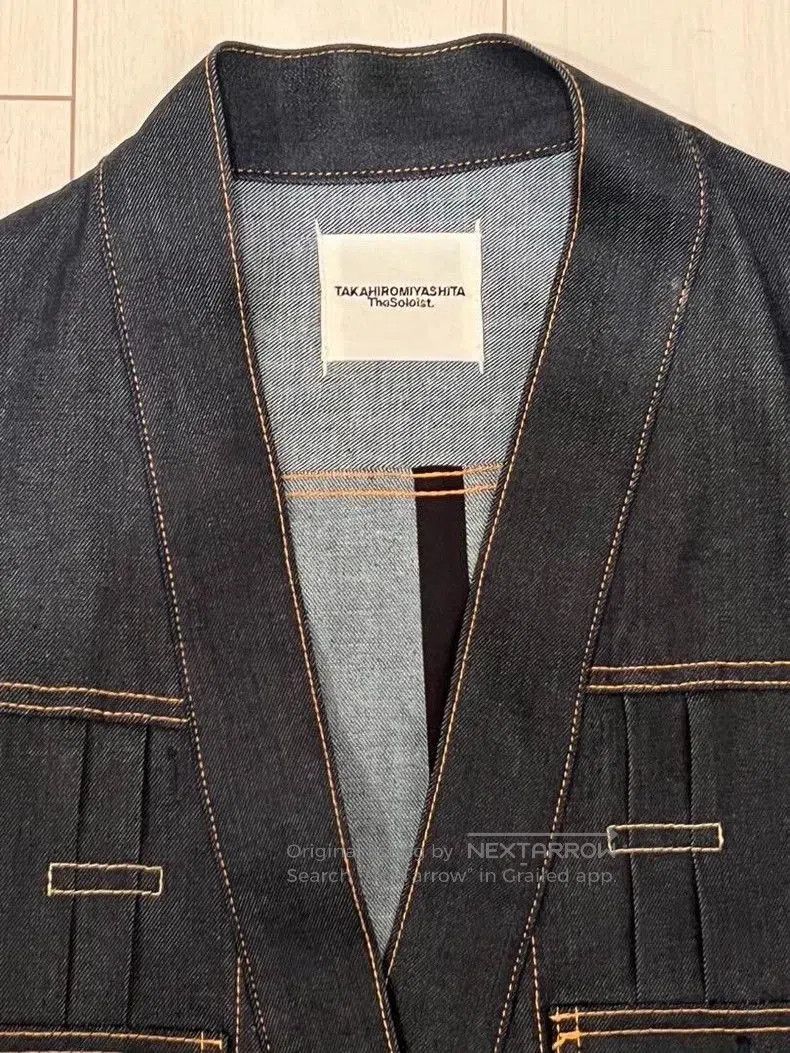 Takahiromiyashita The Soloist. TAKAHIROMIYASHITA The Soloist Denim Jacket. Size US S / EU 44-46 / 1 - 3 Thumbnail