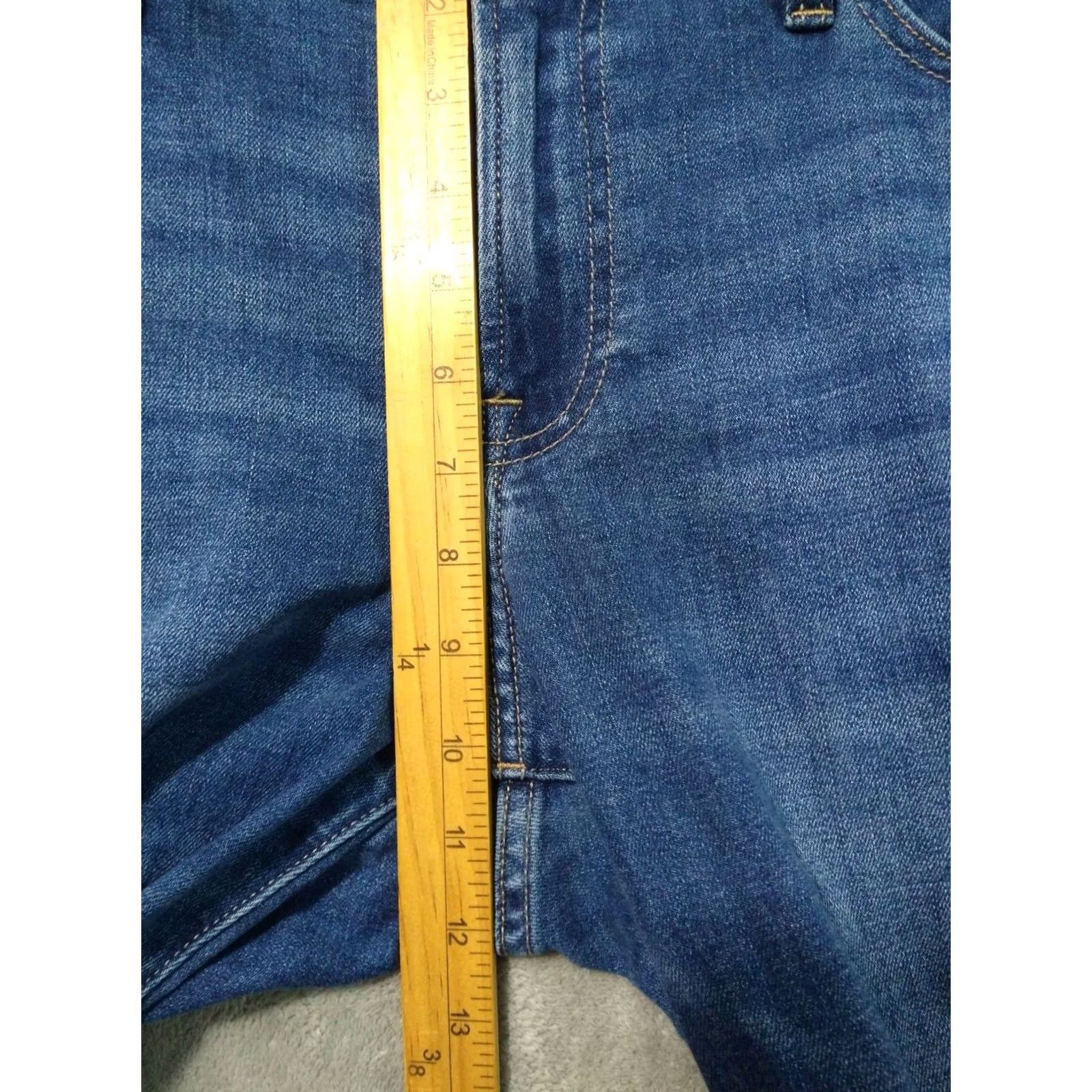 Lucky Brand Lucky Brand Jeans Women 14/32 Blue Denim Sweet Boot Cut Mid Rise Stretch Jeans Baggy? No. 5-Pocket Design Regular Size 14 Inseam 32 Blue Denim Size 36" / US 14 / IT 50 - 4 Thumbnail