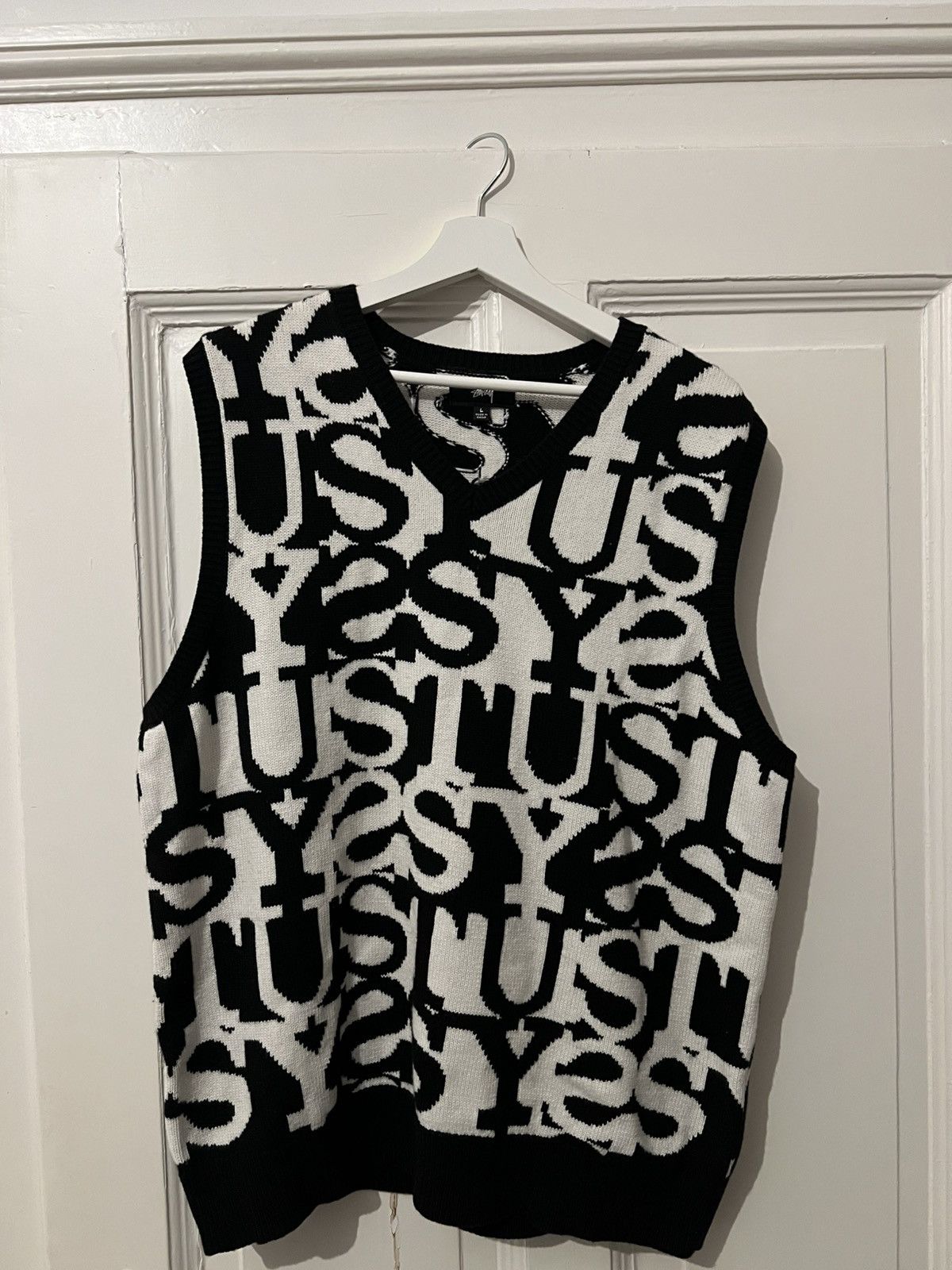 Stussy Stüssy knit vest Size US L / EU 52-54 / 3 - 1 Thumbnail