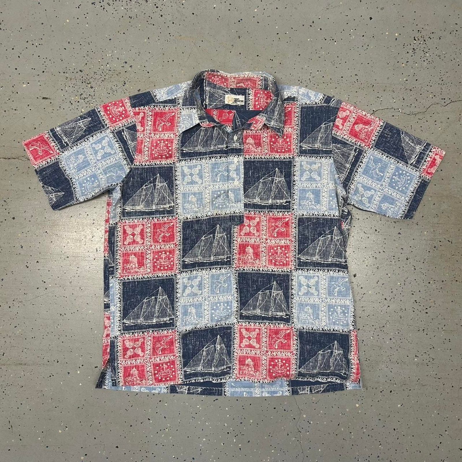 Reyn Spooner VTG Hawaiian-style button-up shirt Size US XXL / EU 58 / 5 - 1 Thumbnail
