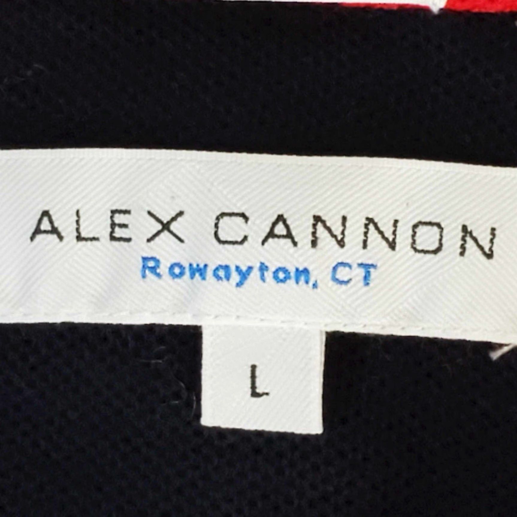 Vintage VINTAGE Alex Cannon Polo Shirt 100% Pima Cotton Mens L Navy Size US L / EU 52-54 / 3 - 2 Thumbnail
