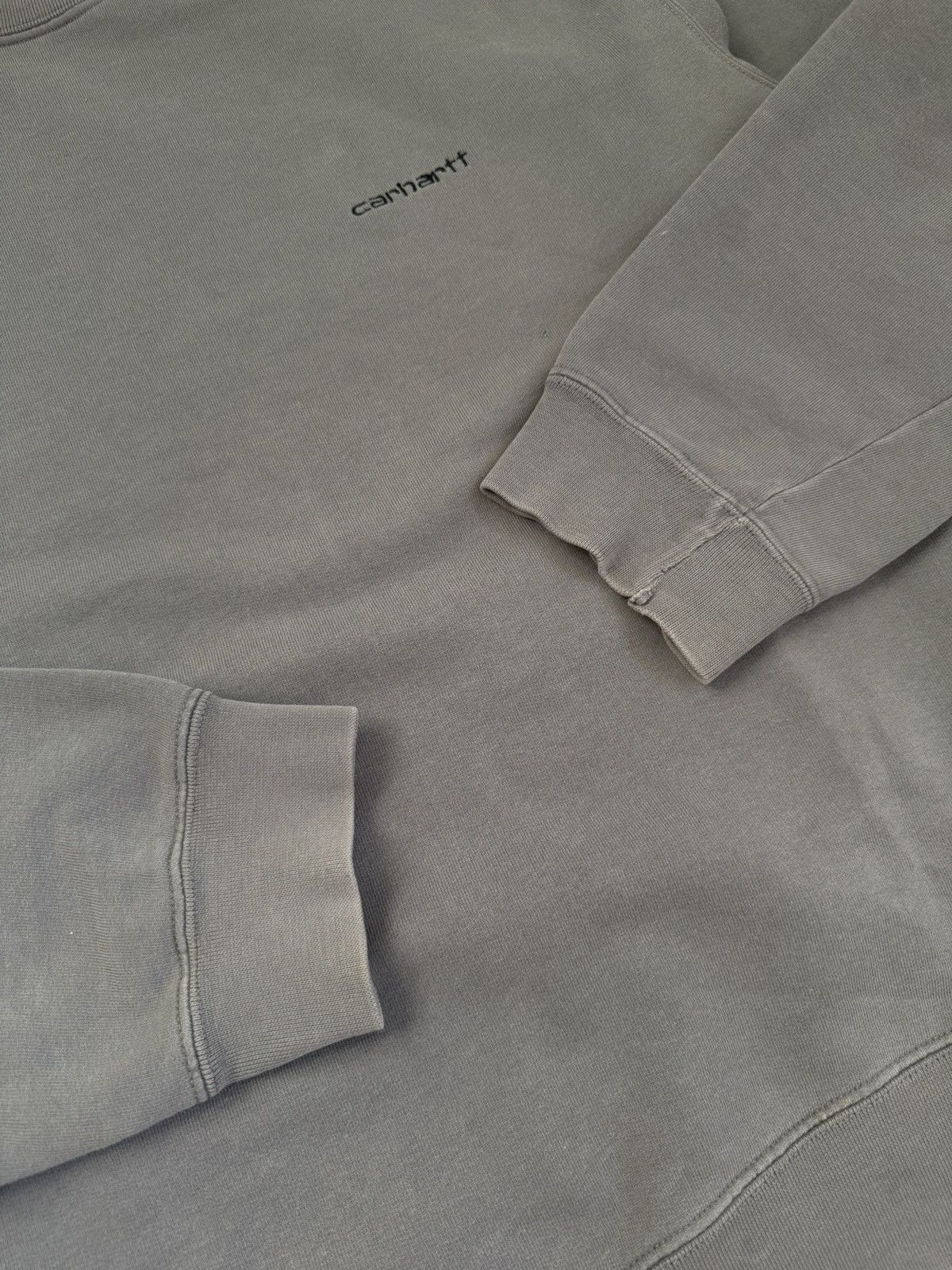 Carhartt × Vintage Vintag 90s Carhartt Wip Sweatshirt Small Logo Minimalist Y2k Size US L / EU 52-54 / 3 - 6 Thumbnail