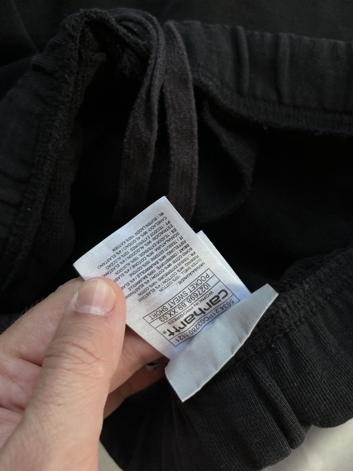 Carhartt Wip Carhartt Wip Pocket Sweat Shorts Black Size US 28 / EU 44 - 10 Thumbnail