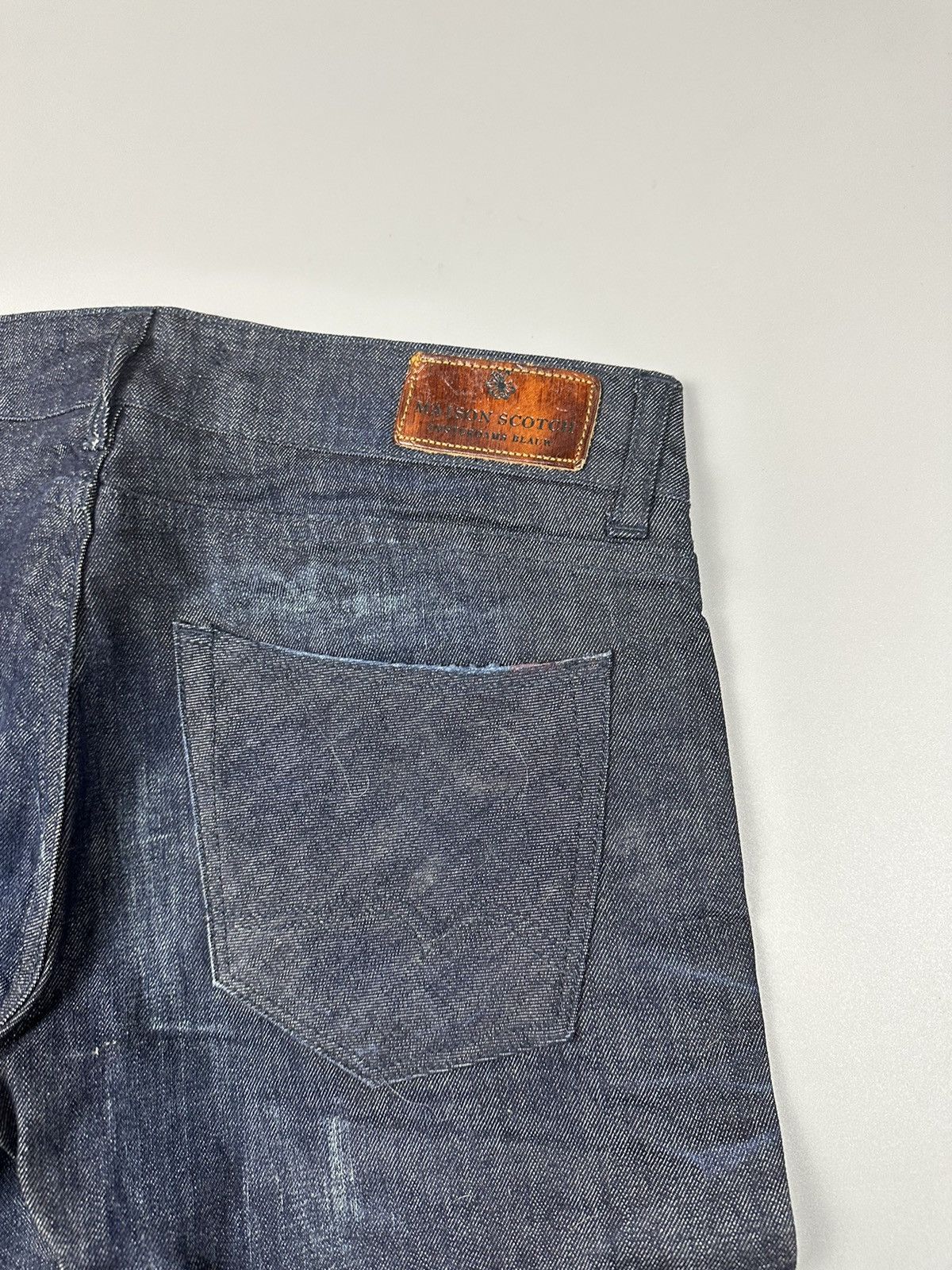 Maison Scotch Maison Scotch Blue Rip Style Tapered Jeans Size 27" / US 4 / IT 40 - 3 Thumbnail