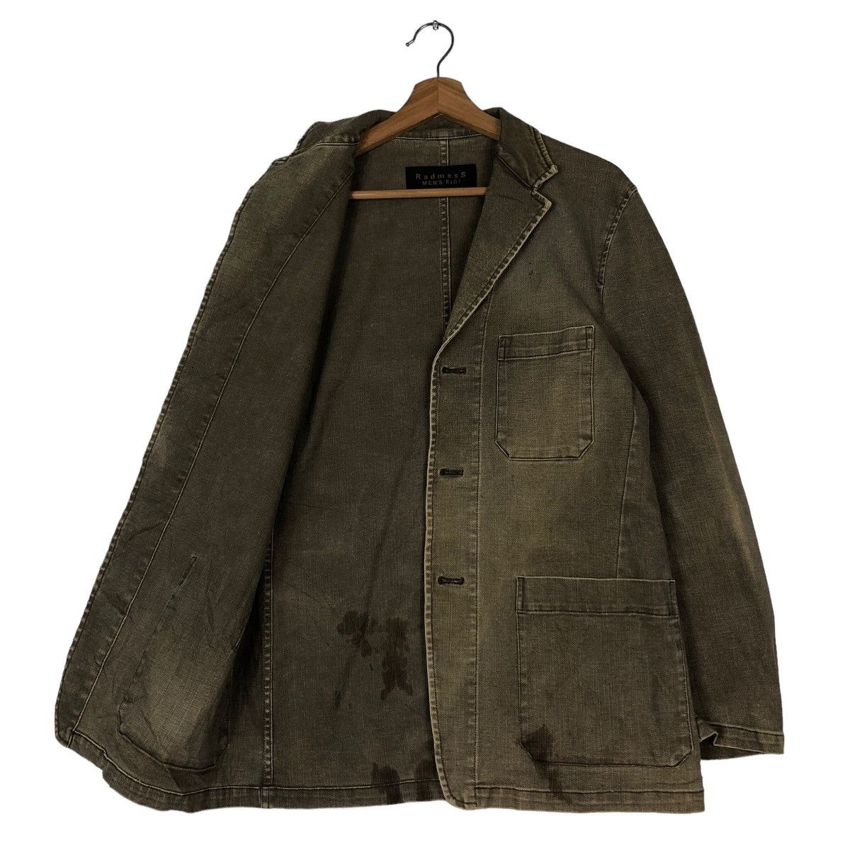 Issey Miyake 🔥Vtg Chore Work Jacket Canvas Radmess Bigi Japan Size US S / EU 44-46 / 1 - 11 Thumbnail