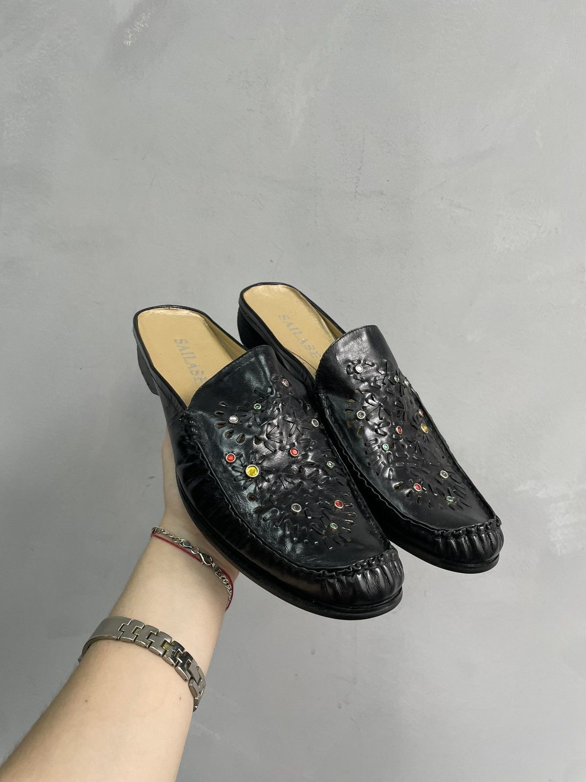Hysteric Glamour Hystericglamour style loafers mules leather boots 90s Size US 6.5 / EU 39-40 - 1 Thumbnail
