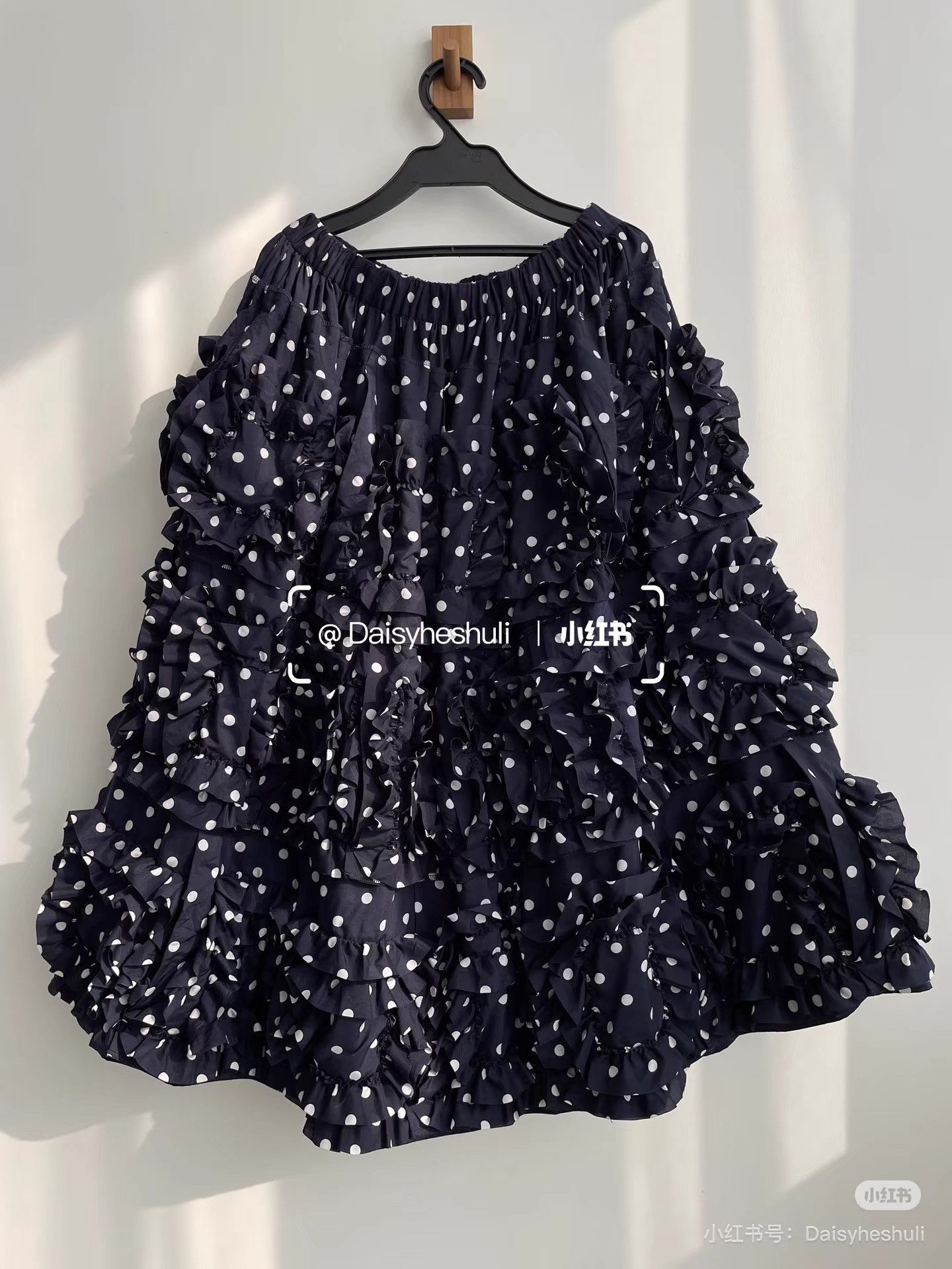 Comme des Garcons Comme des Garçons Girl Polka Dot Lace Tiered Cake Skirt Ｑ24 Size 32" / US 10 / IT 46 - 5 Thumbnail