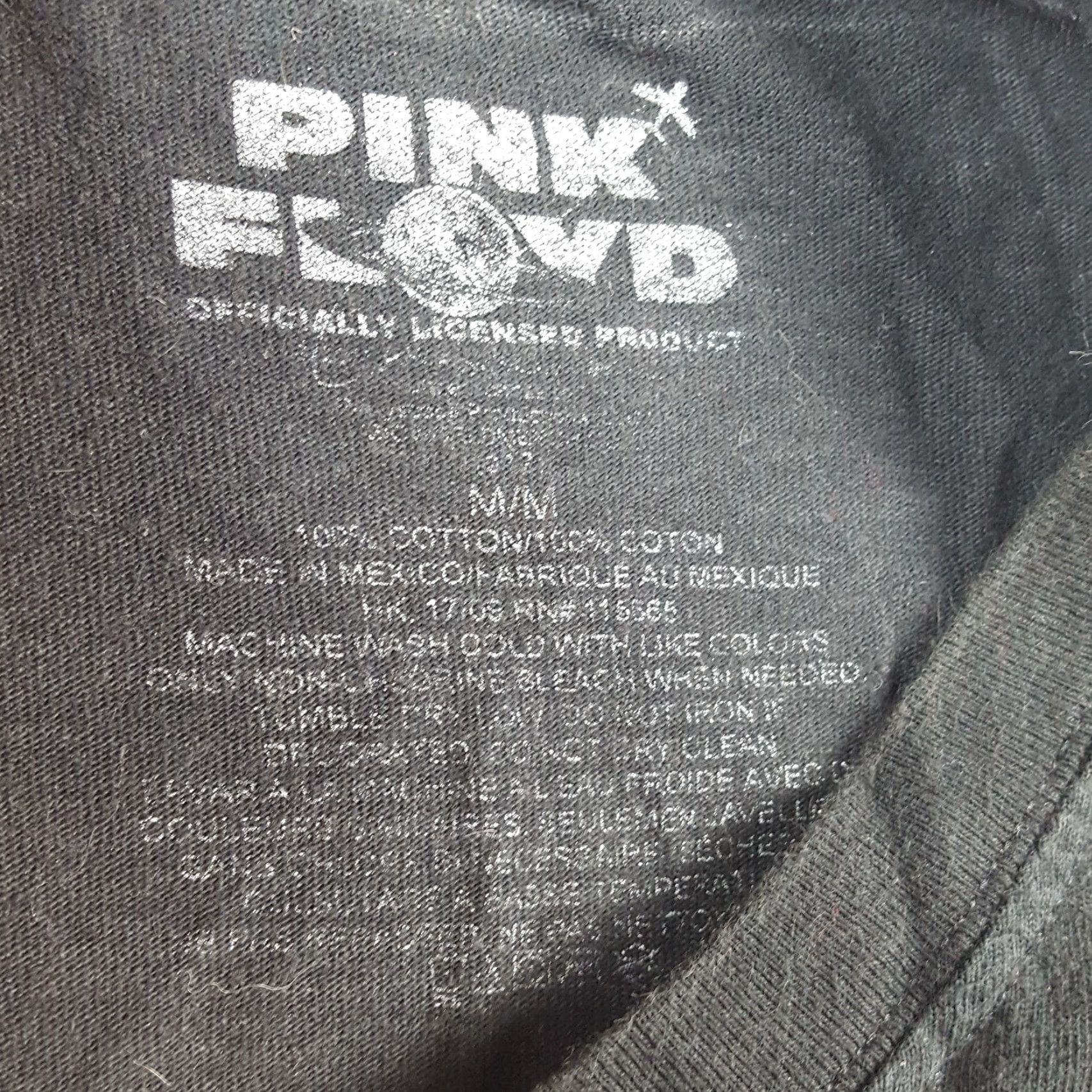 Vintage VINTAGE Pink Floyd Dark Side Of The Moon Band T-Shirt Men Medium Black Psychedelic Rock 90s Y2K Tour Size US M / EU 48-50 / 2 - 7 Thumbnail