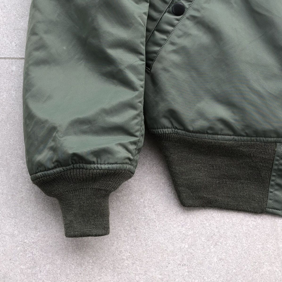 Wild Things WildThing x United Carr Inc Flying Man’s Ma-1 Bomber Jacket Size US M / EU 48-50 / 2 - 8 Thumbnail