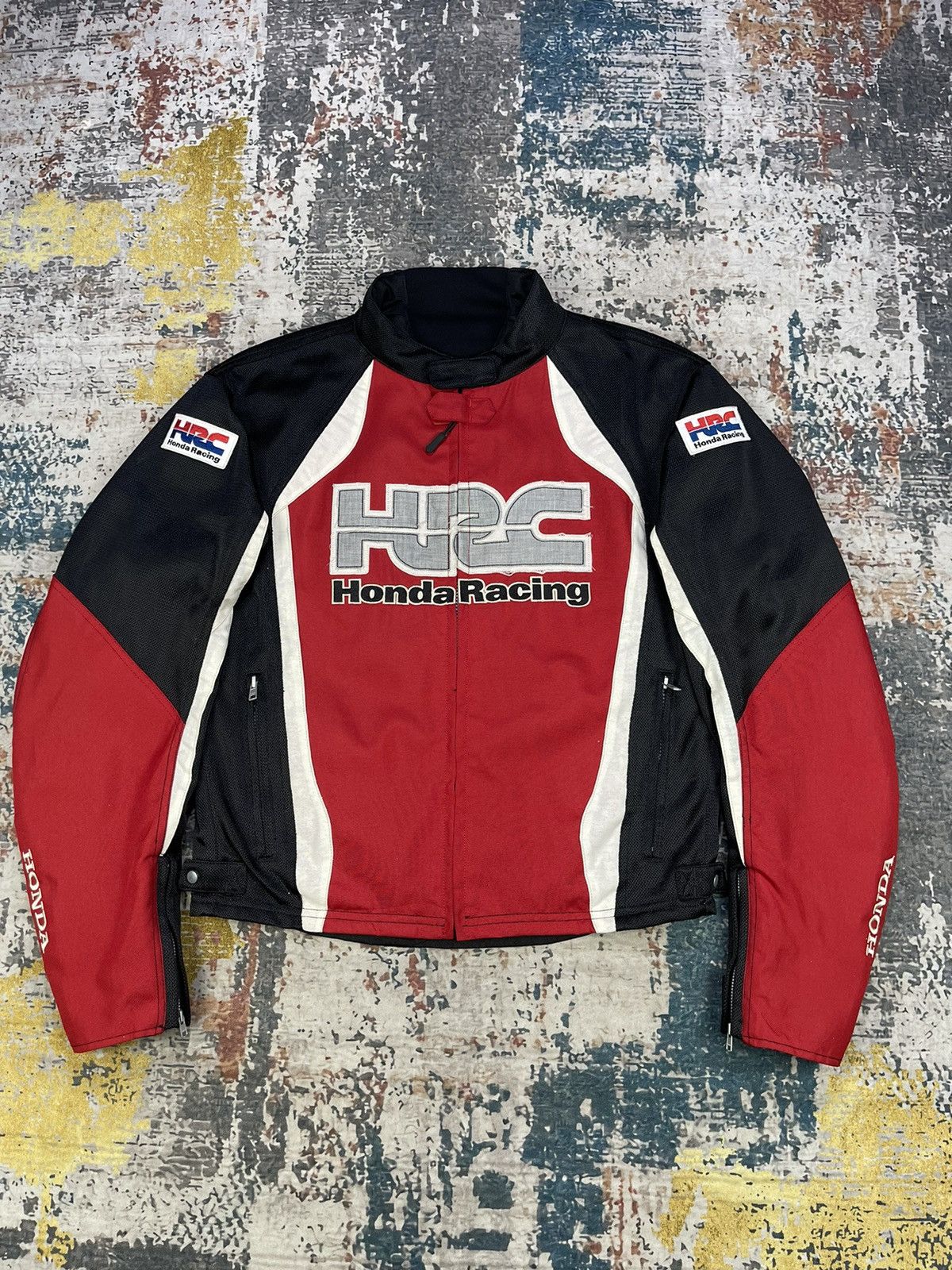Honda HRC Honda Racing Motorcycle Biker Jackets Size US M / EU 48-50 / 2 - 1 Thumbnail