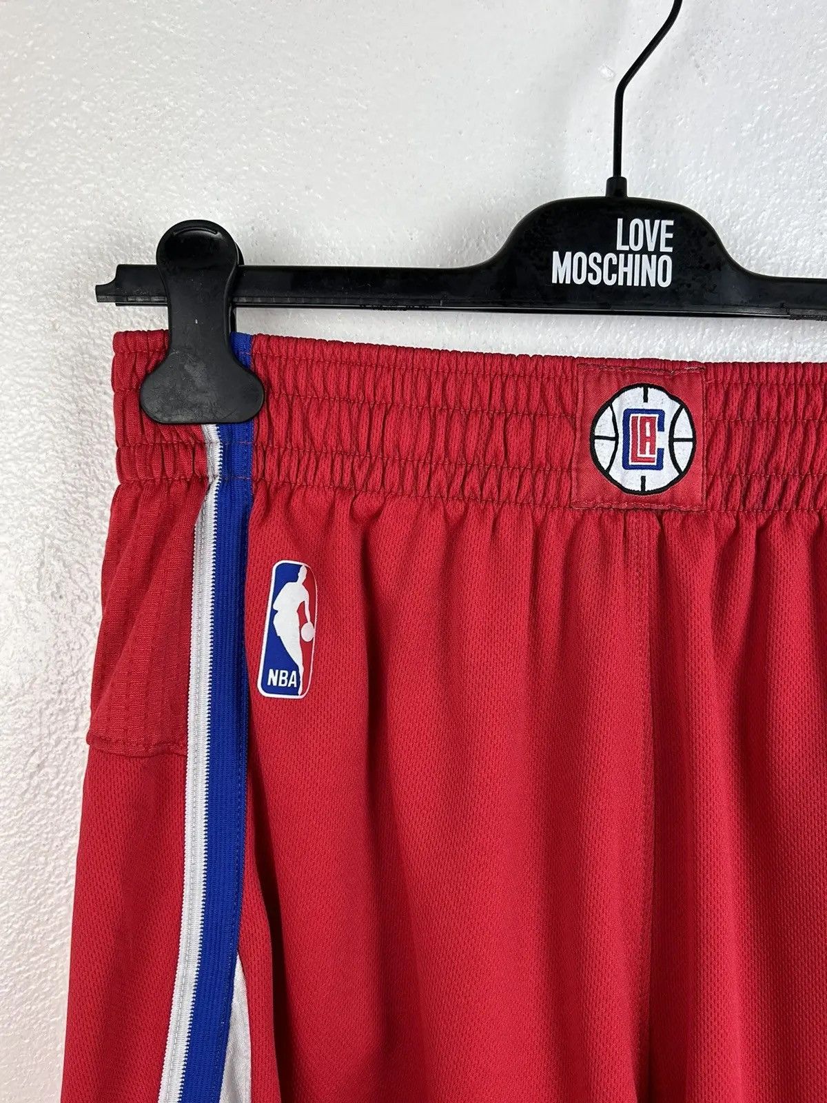 Adidas Adidas NBA Los Angeles LA Clippers 2015 Swingman Shorts Size US 32 / EU 48 - 2 Thumbnail