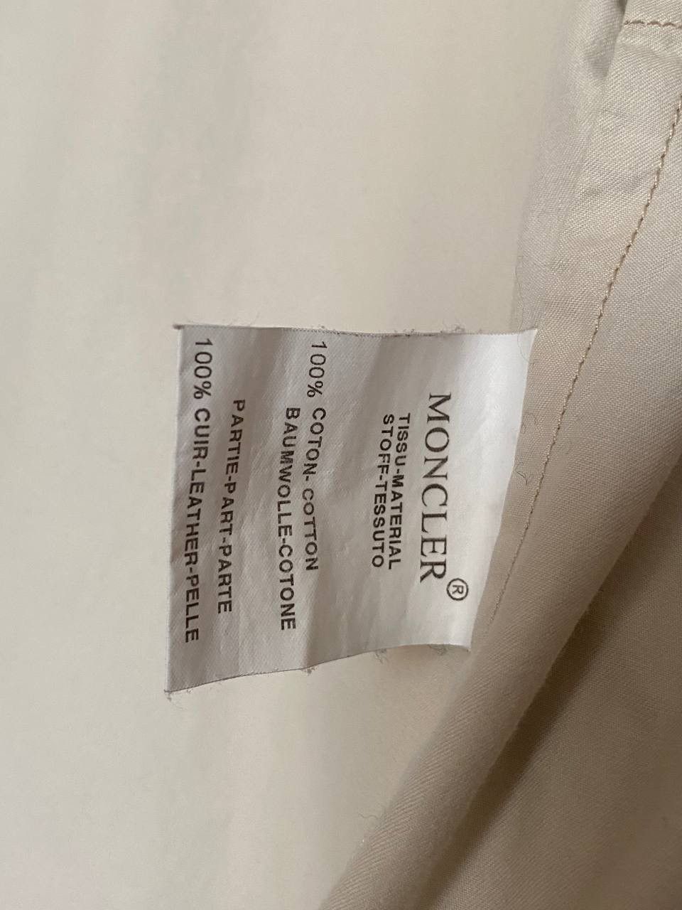 Moncler 🔥Vintage rare luxury Moncler Trench Coat Jacket Size S / US 4 / IT 40 - 13 Thumbnail