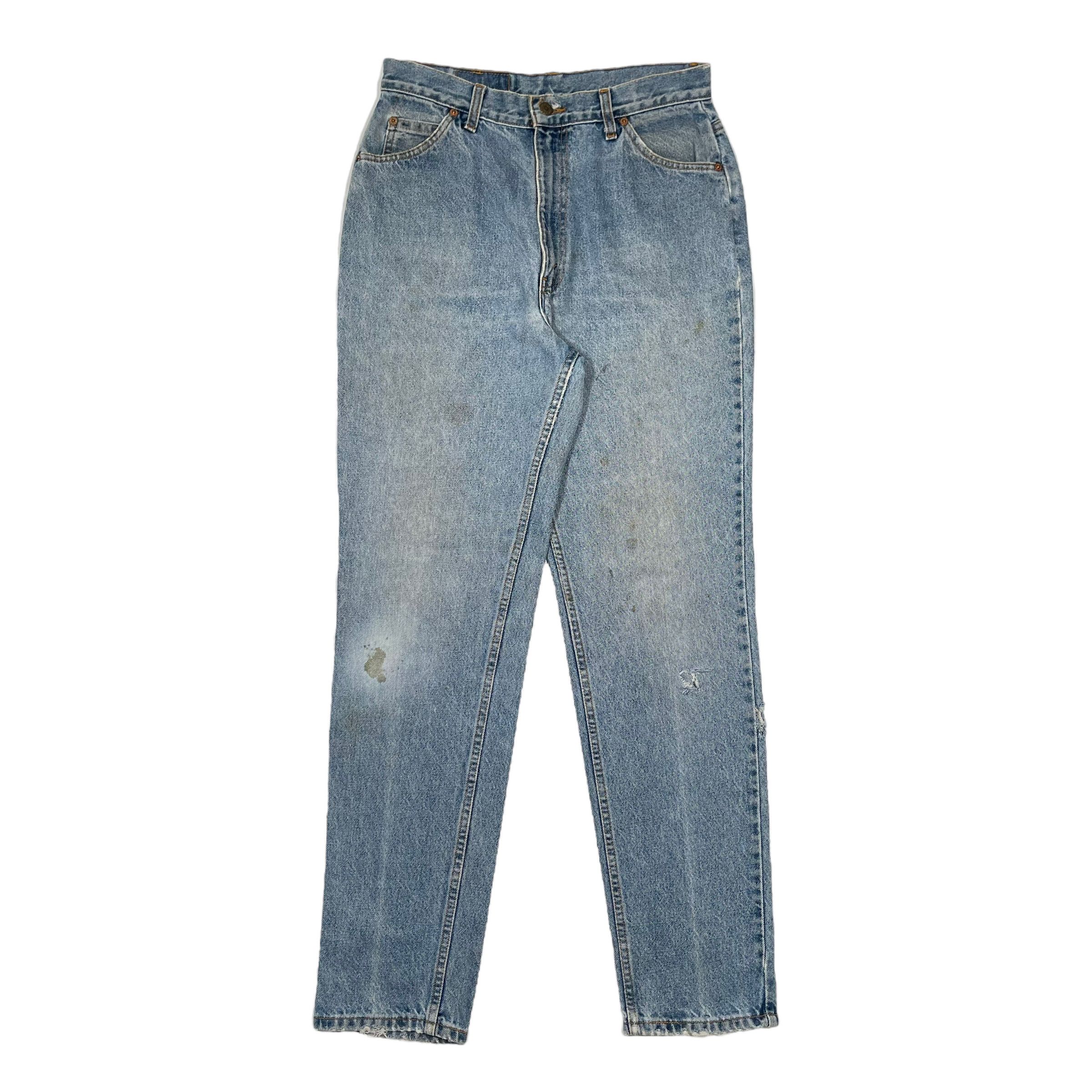 Hedi Slimane × Levi's × Vintage Vintage 1970s Levis Orange Tab Washed Distressed Denim Jeans Size US 30 / EU 46 - 4 Thumbnail