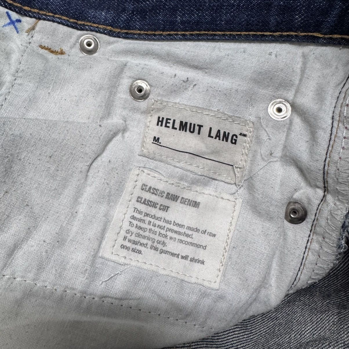 Helmut Lang Vintage Helmut Lang Raw Denim Classic Jeans Distressed Size US 31 - 18 Thumbnail